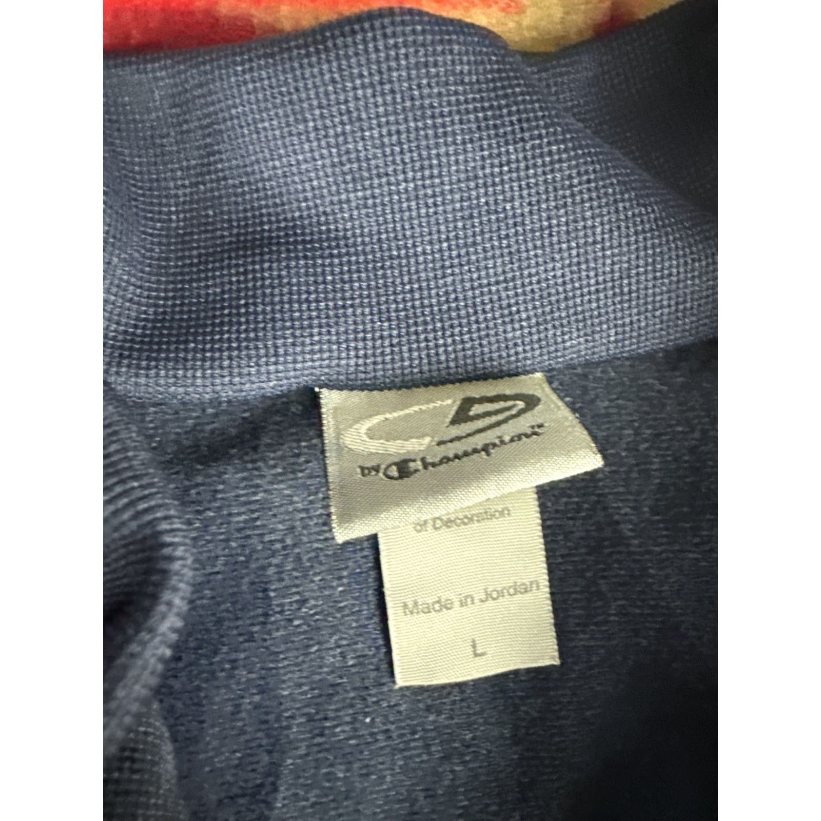 Champion Champion Track Jacket Bomber Navy Blue Mens L Size US L / EU 52-54 / 3 - 3 Thumbnail