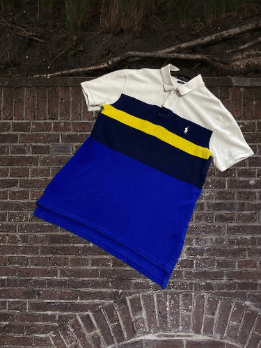 Polo Ralph Lauren × Vintage Polo Ralph Lauren Polo T Shirt Rugby Logo Chief Keef Size US M / EU 48-50 / 2 - 1 Thumbnail