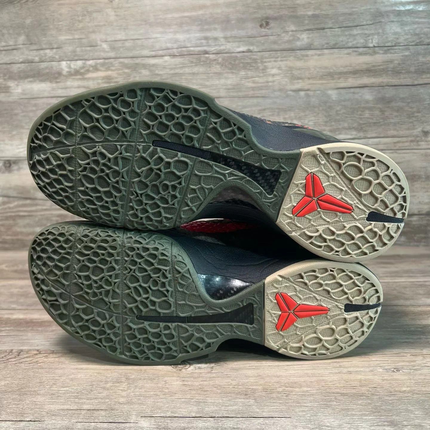 Nike Nike ZK6 Black Red Camo 43 EUR Size US 10 / EU 43 - 6 Thumbnail