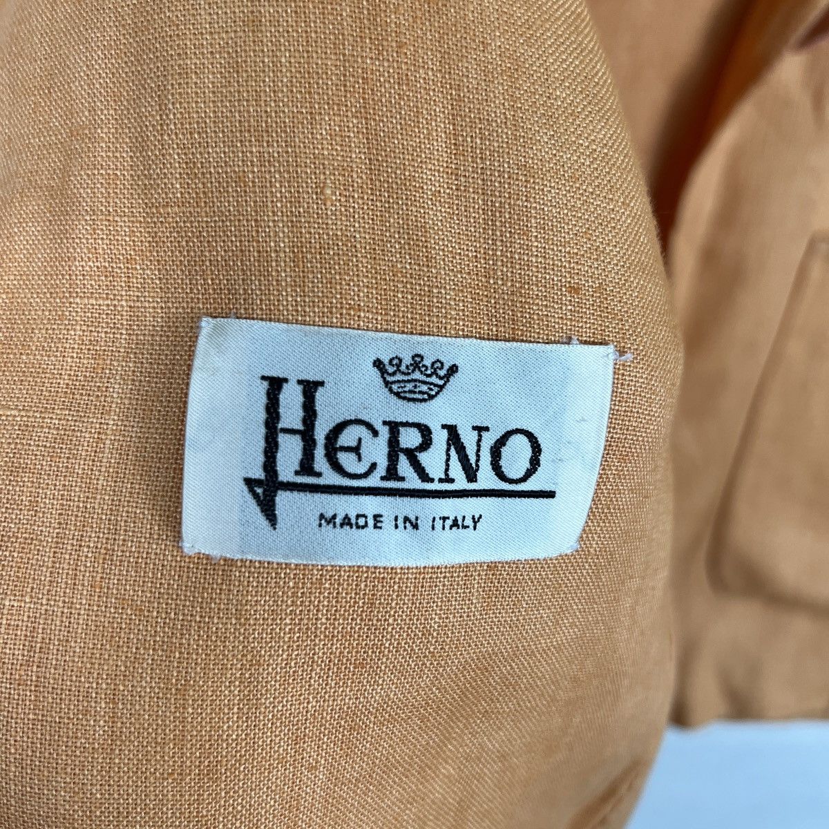 Herno 🔥 HERNO LINEN JACKET MADE IN ITALY Size M / US 6-8 / IT 42-44 - 16 Thumbnail