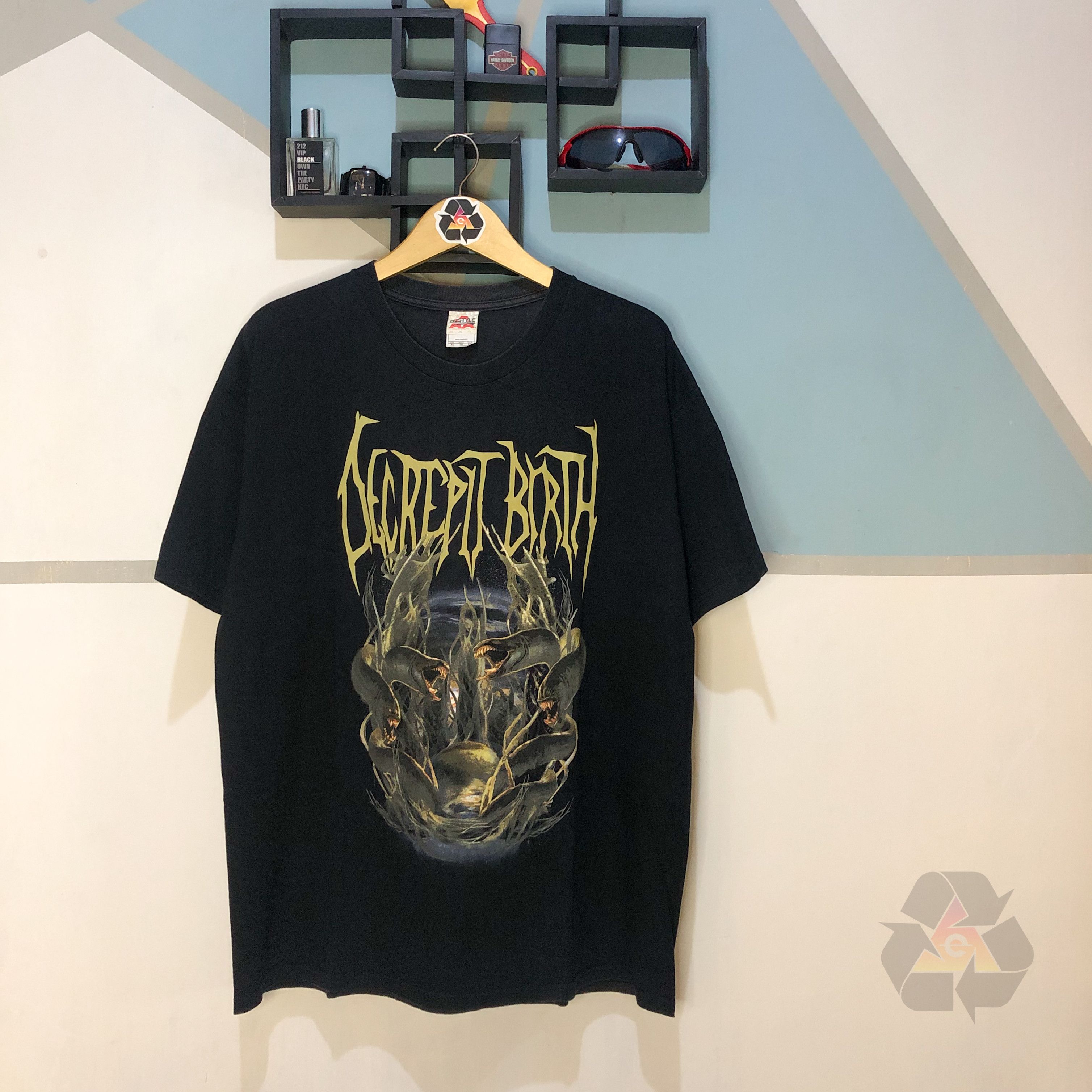 Band Tees Vintage Decrepit Birth Band Delusive Duration T-Shirt Size US XL / EU 56 / 4 - 1 Thumbnail
