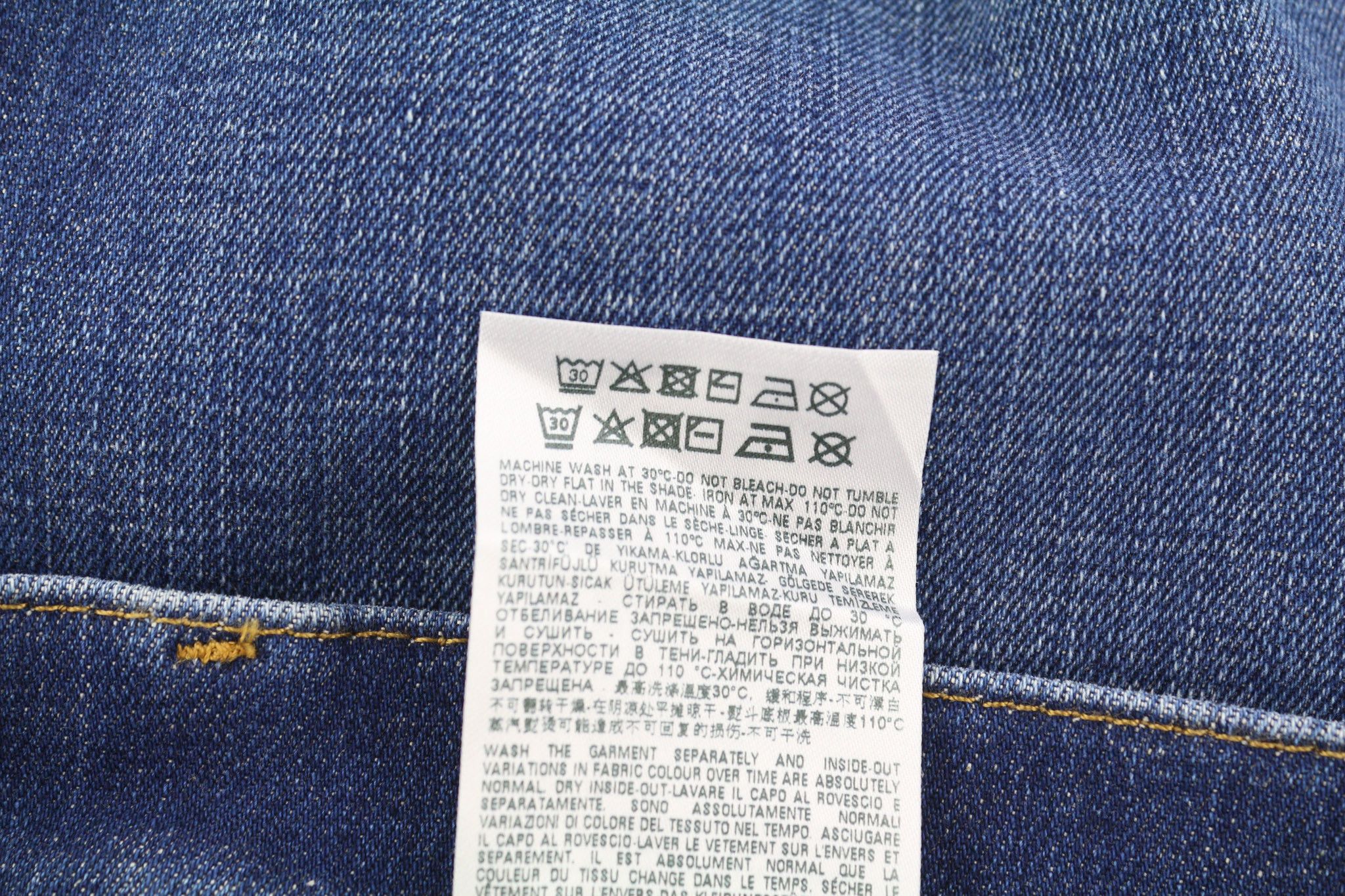 Diesel D-YENNOX 009NN W30/L32 Tapered Washed Denim Jeans 40160 Size US 30 / EU 46 - 11 Thumbnail