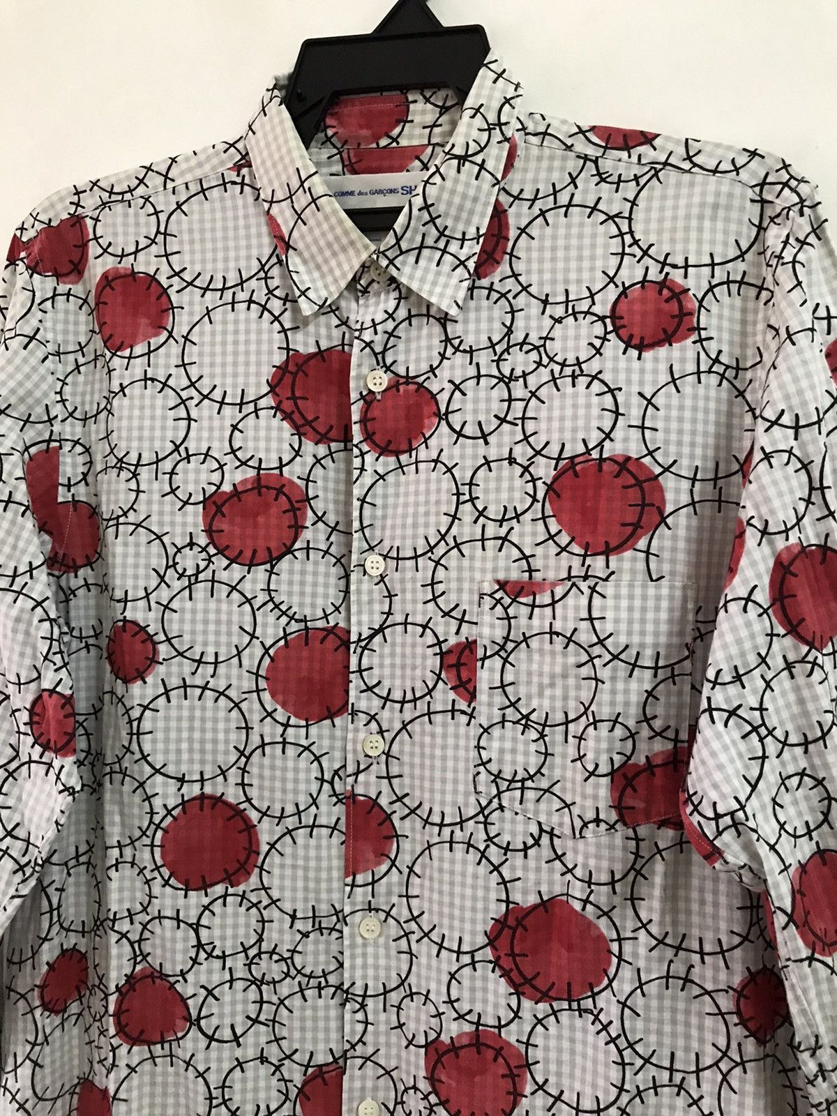 Comme des Garcons Comme des Garçons Shirt CDG Button Up Shirt Size US M / EU 48-50 / 2 - 2 Thumbnail