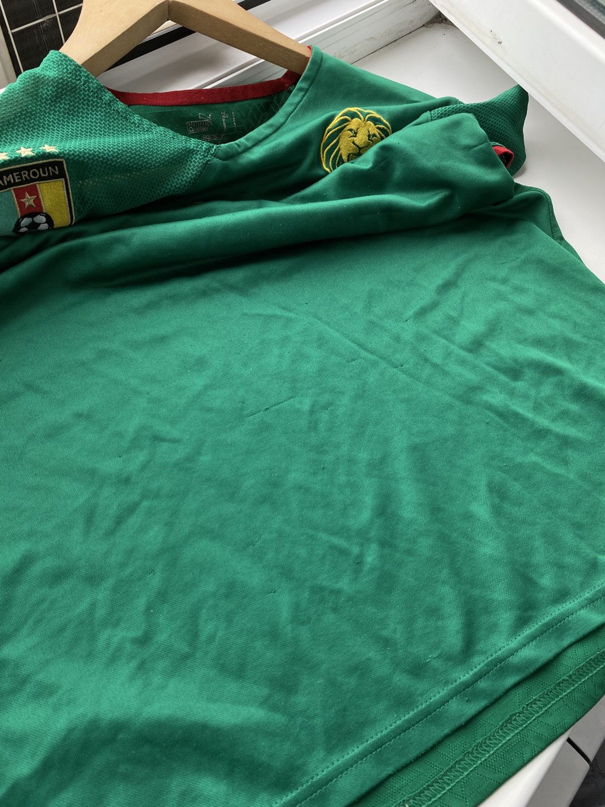 Puma Cameroon Africa HomePuma Soccer Jersey Team2009/2010 Size L Size US L / EU 52-54 / 3 - 12 Thumbnail