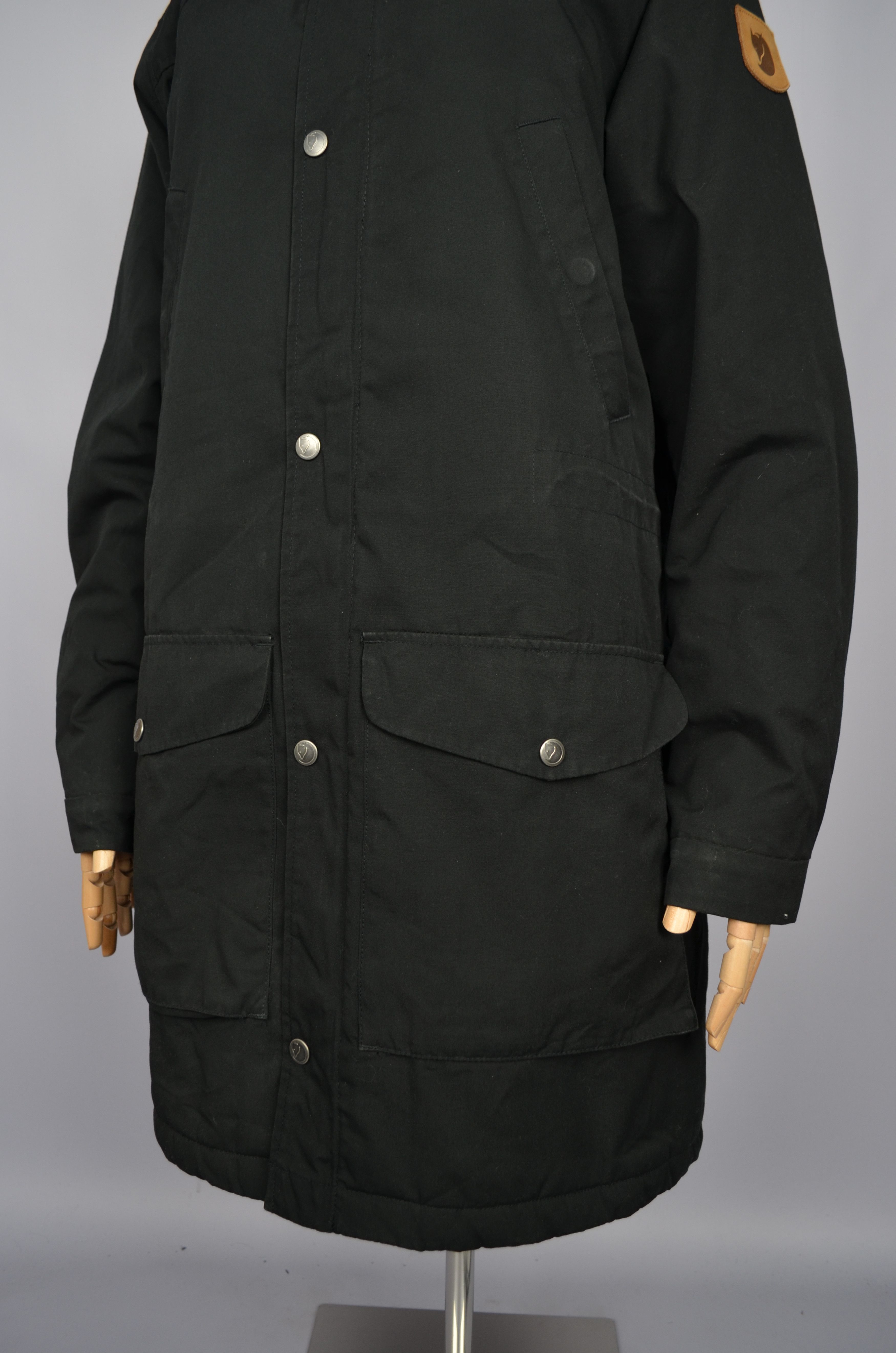 Fjallraven Fjallraven Greenland Winter Parka Black G-1000 Jacket Size L Size L / US 10 / IT 46 - 4 Thumbnail