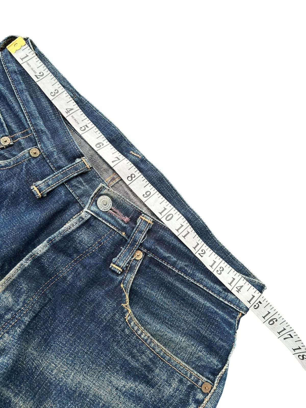 Kapital Vintage Denime Selvedge Distressed Denim Jeans Size US 30 / EU 46 - 18 Thumbnail