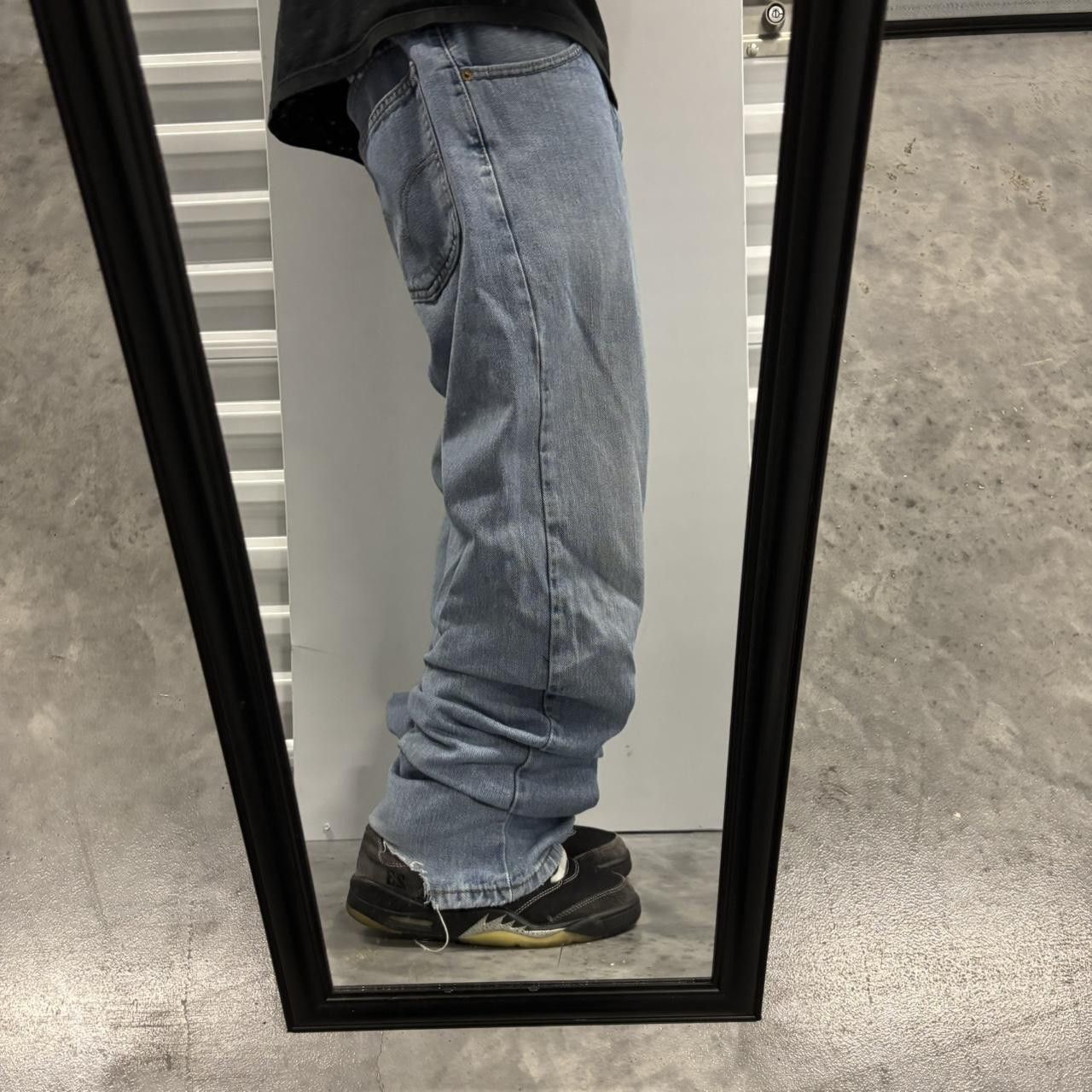 Levi's × Vintage Crazy Vintage Y2K/2000s Baggy Levis Light Wash Skater Denim Jeans! Size US 38 / EU 54 - 2 Thumbnail