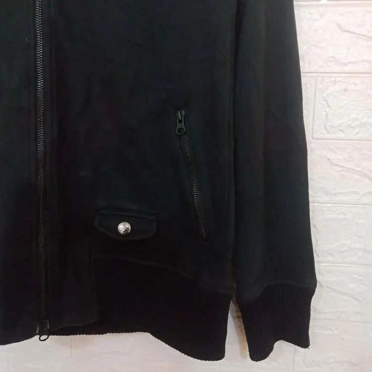 Katharine Hamnett London Vintage Katharine Hamnett London black zip hoodie Size M / US 6-8 / IT 42-44 - 3 Thumbnail
