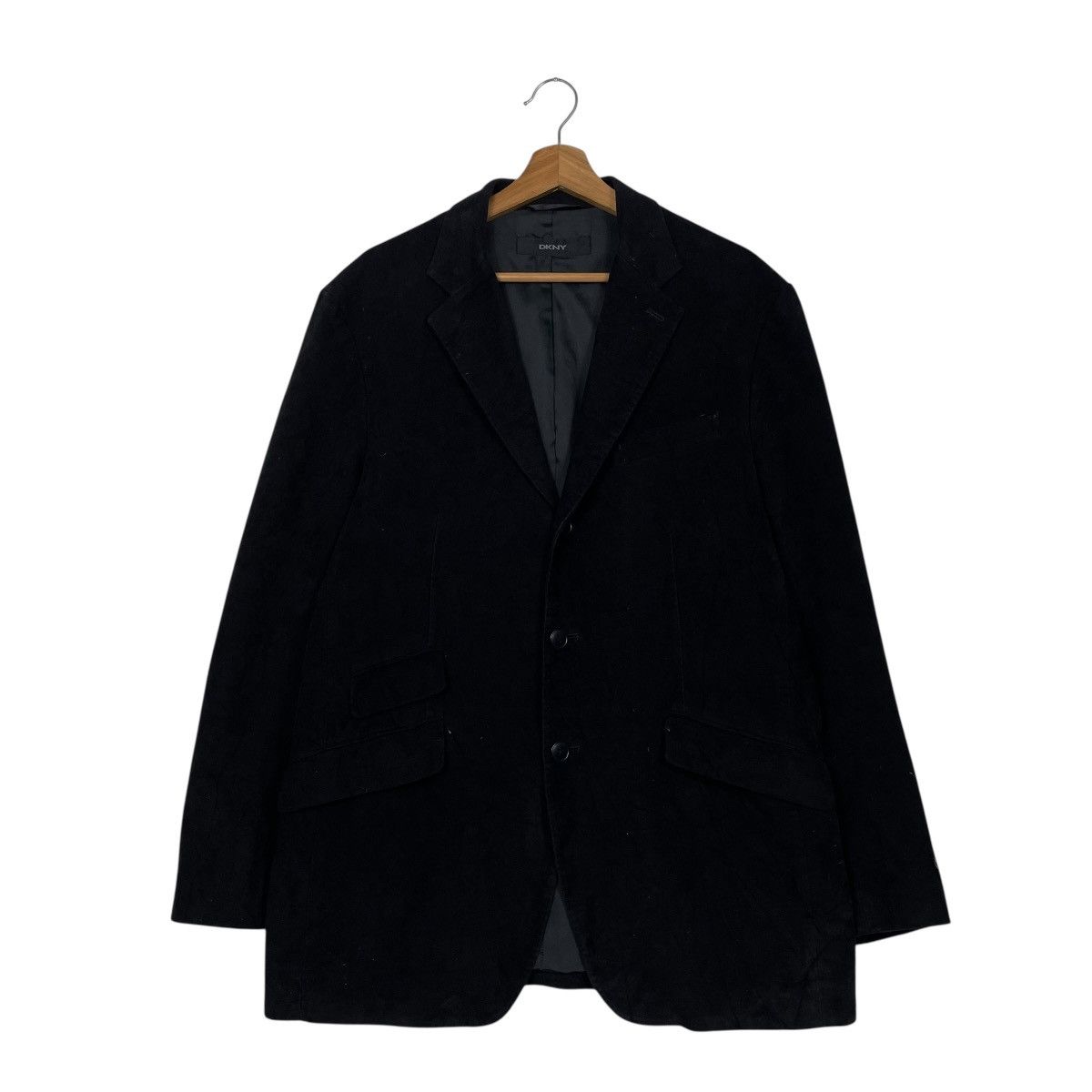 DKNY Black DKNY Casual Jacket Size US L / EU 52-54 / 3 - 1 Thumbnail