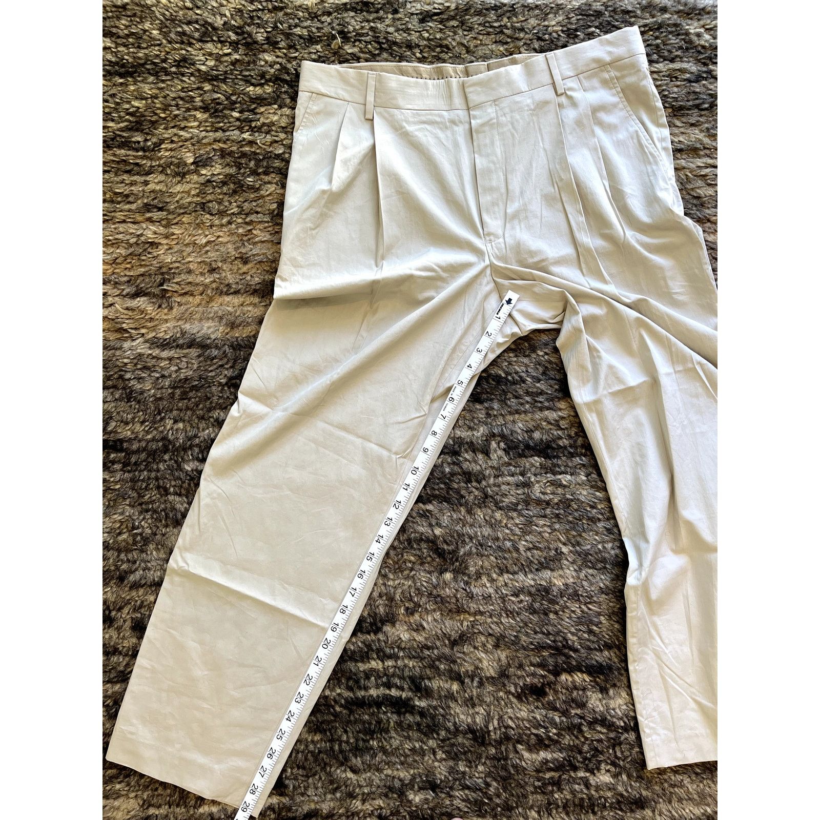 Dries Van Noten DRIES VAN NOTEN Pants Chino Khaki Size 52 36x30 Large Size US 36 / EU 52 - 3 Thumbnail