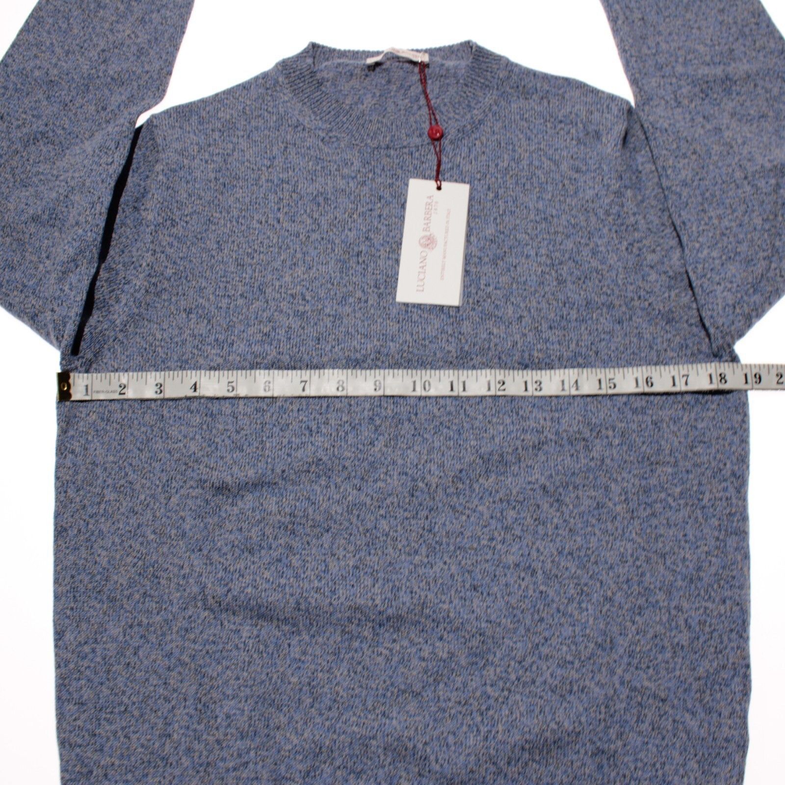 Luciano Barbera Luciano Barbera Sweater Size US M in Blue Size US M / EU 48-50 / 2 - 5 Thumbnail