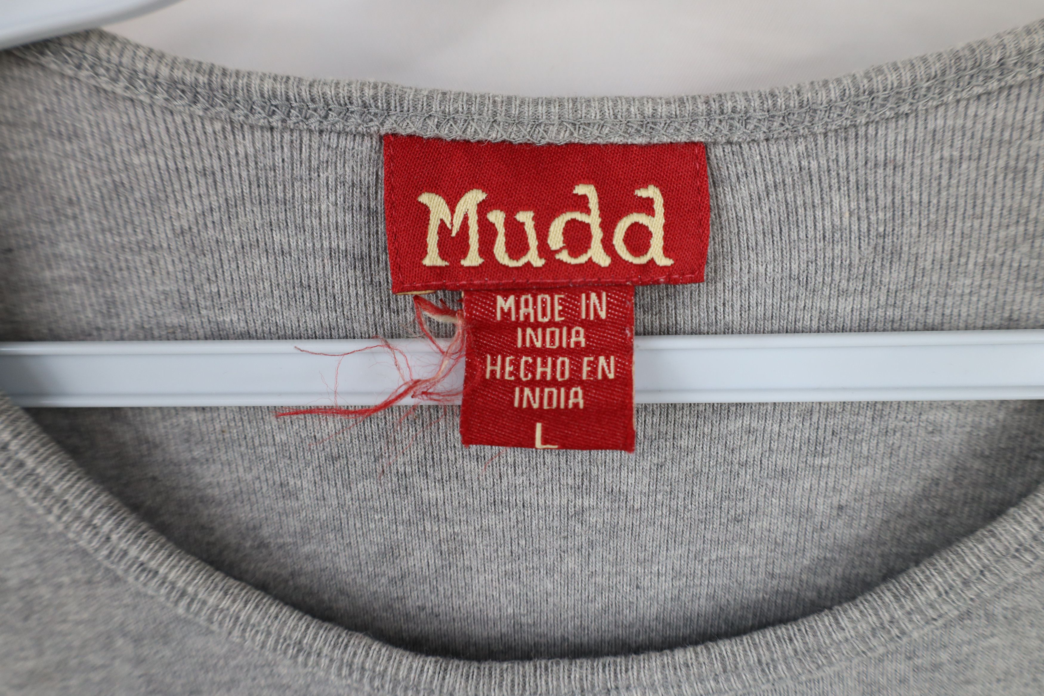 Vintage Vintage 90s Y2K Babydoll Bella Mudd Sleeve Ribbed Knit Shirt Size L / US 10 / IT 46 - 7 Thumbnail