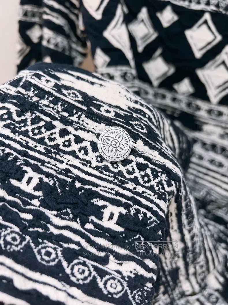 Chanel Chanel Greek catwalk style printed and dyed style knitted Size XXS / US 00 / IT 34 - 5 Thumbnail