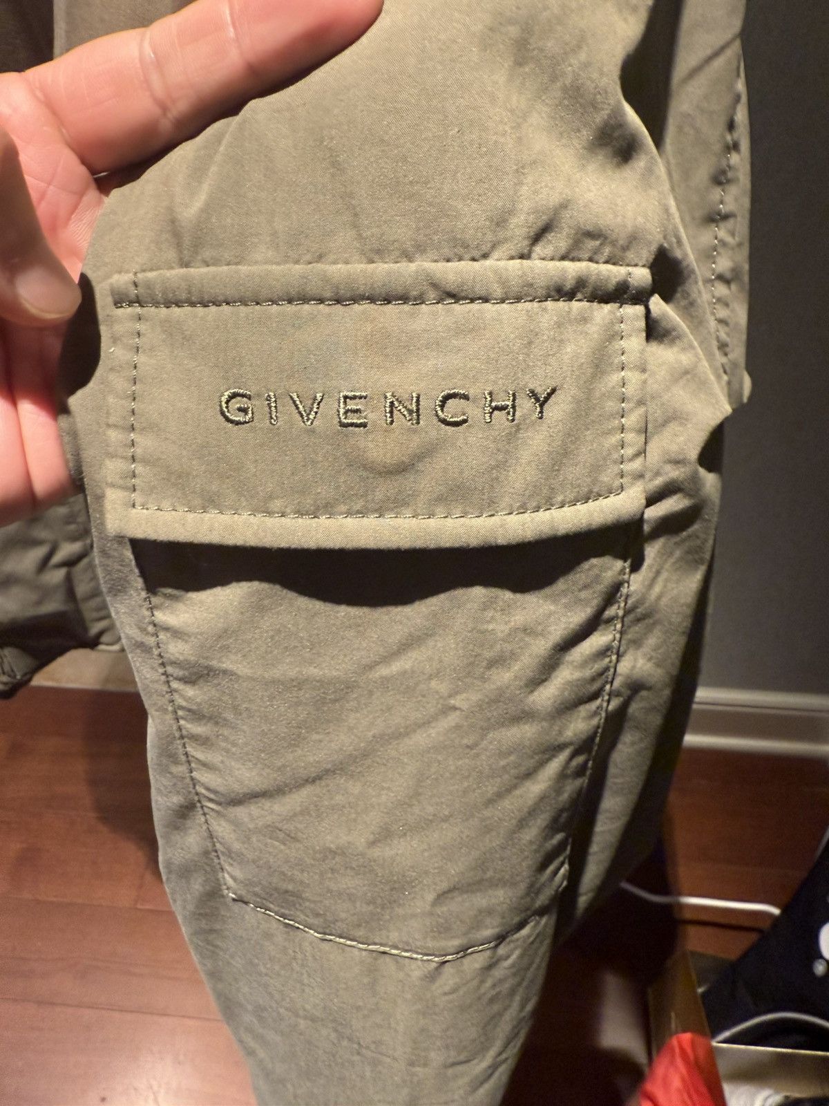 Givenchy olive green military bomber jacket size 48 Size US M / EU 48-50 / 2 - 10 Thumbnail