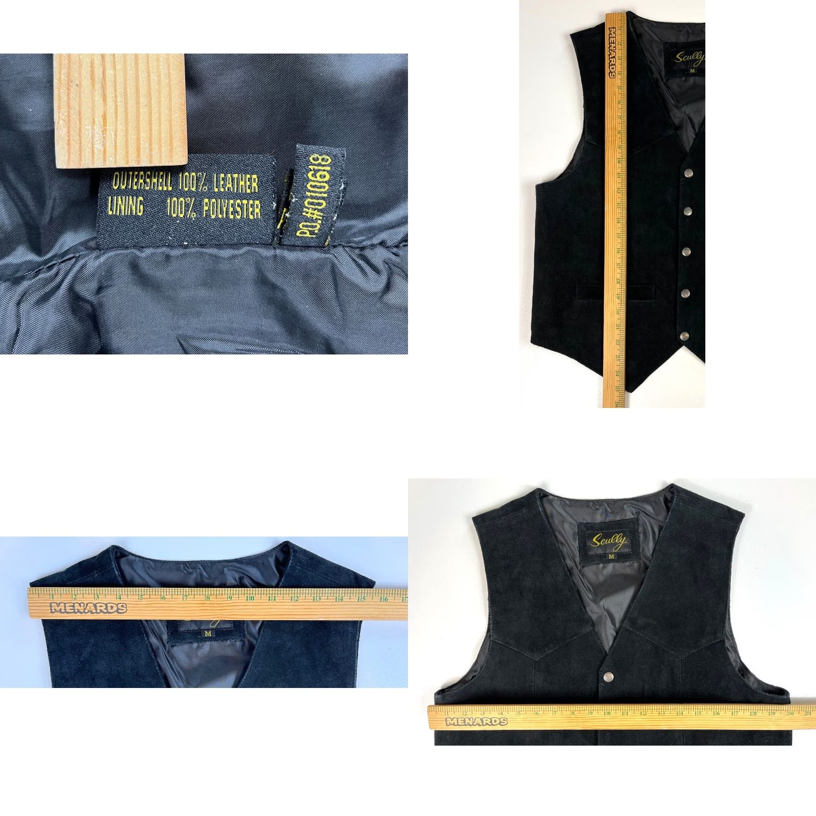 Scully Scully Men’s Western Vest Shirt Size US M / EU 48-50 / 2 - 9 Thumbnail