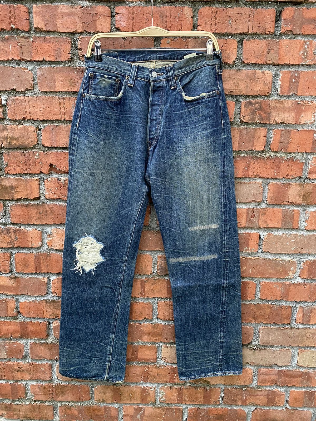 Japanese Brand × Sugar Cane size 31x30 sugarcane toyo redline distressed denime Size US 31 - 1 Thumbnail