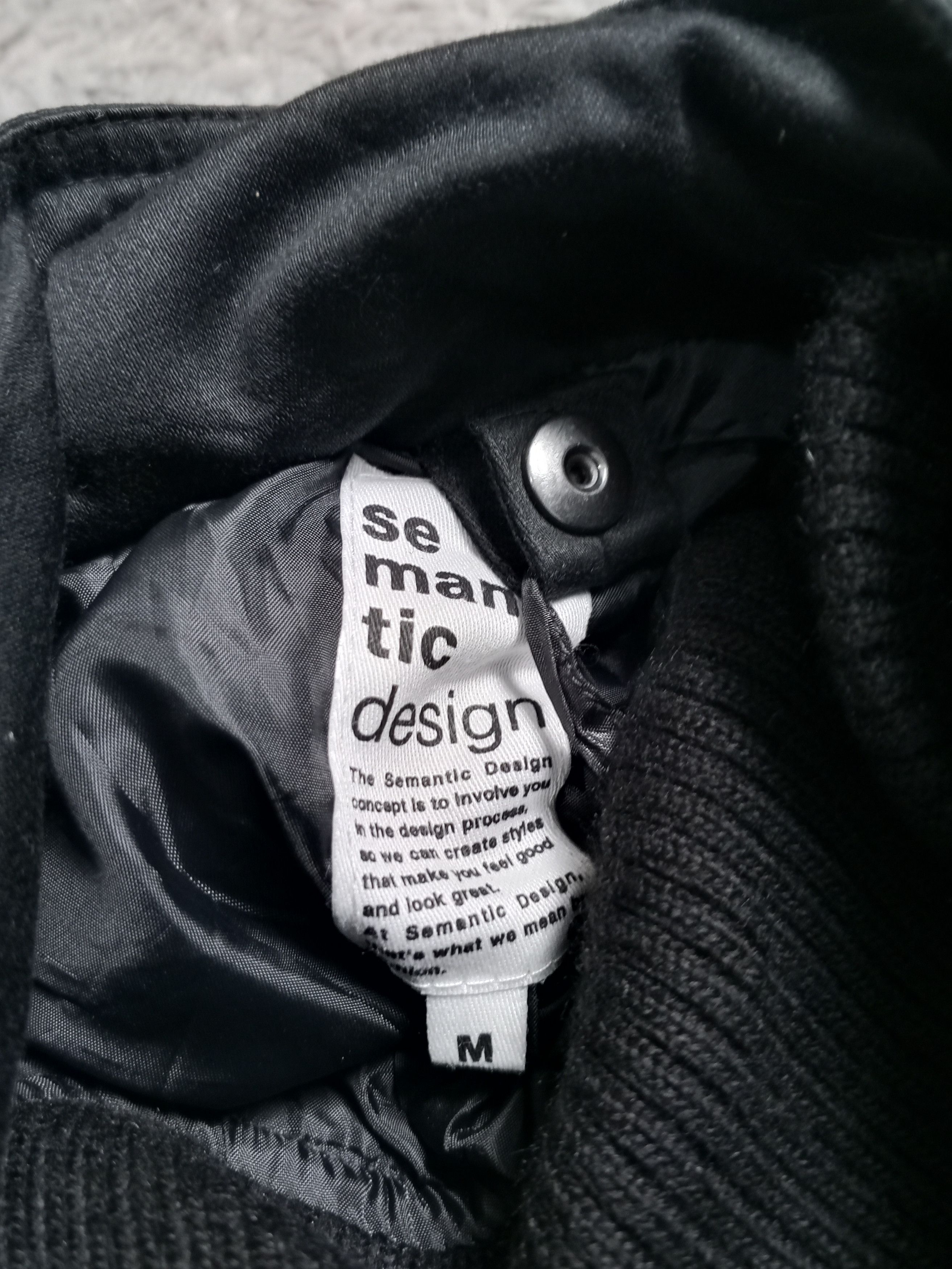 semanticdesign semantic design Japan Faux Fur Puffer Hoodie Jacket Size US M / EU 48-50 / 2 - 2 Thumbnail