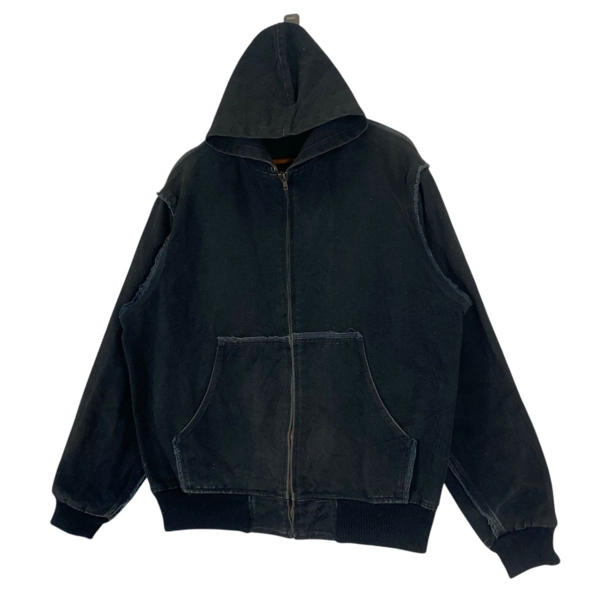 Japanese Brand × Vintage Vintage Japanese Brand Black Jacket Hoodie Size US M / EU 48-50 / 2 - 3 Thumbnail
