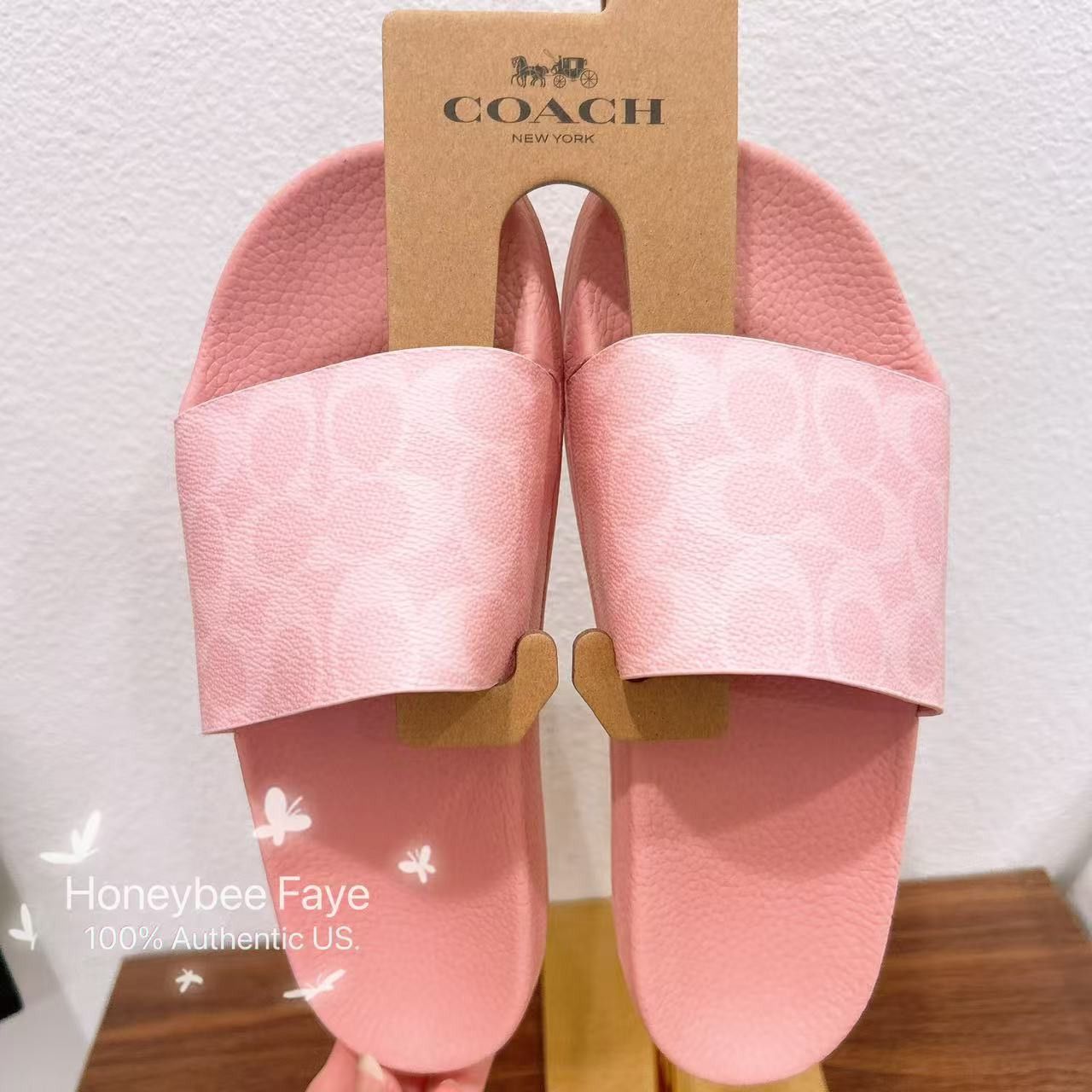 Coach Udele Sport Slide In Signature Canvas CAR28 Size US 10 / IT 40 - 1 Thumbnail