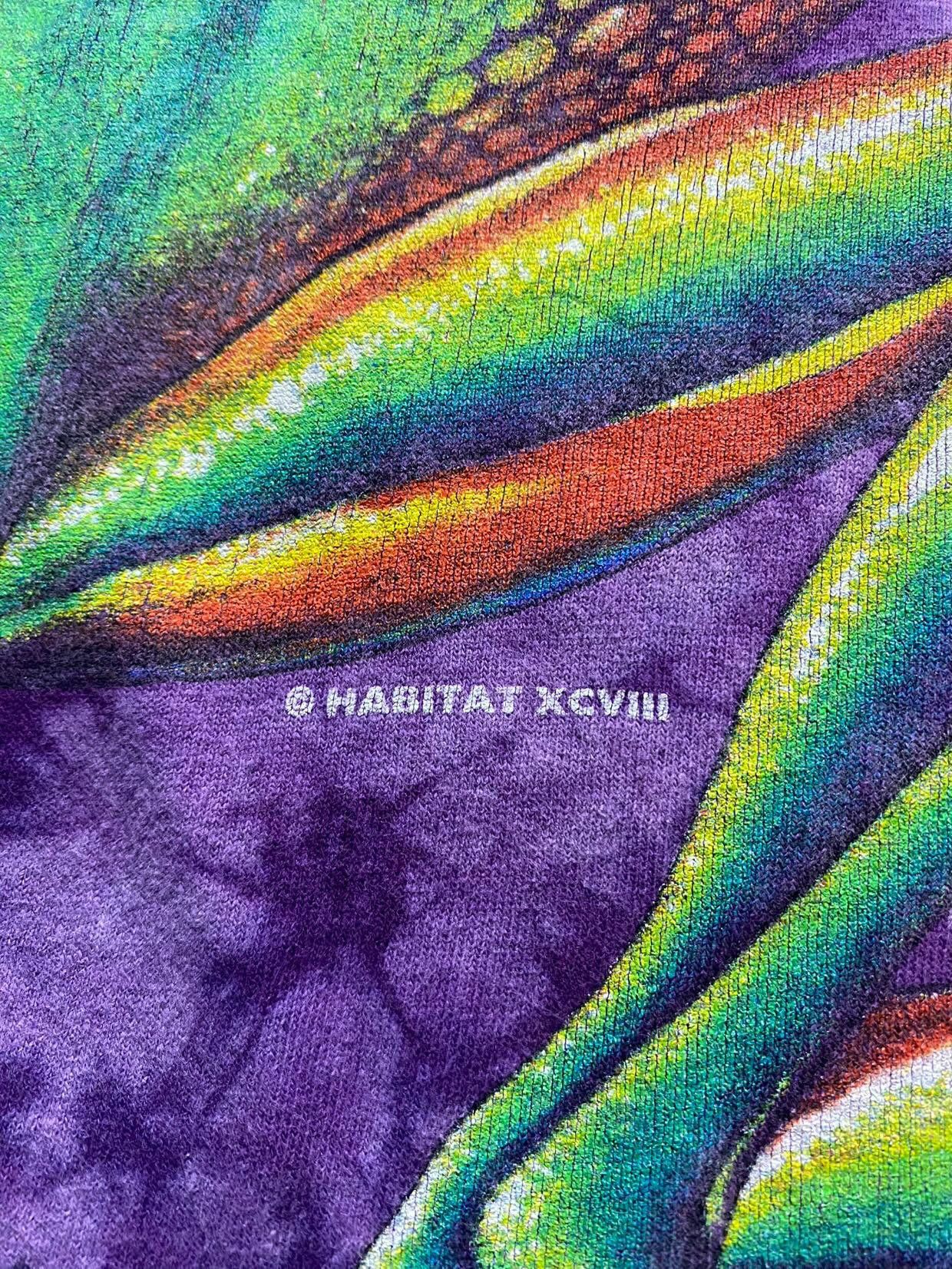 Cabelas Tropical Frog Cabelas 1998 Tie Dye Purple Size US L / EU 52-54 / 3 - 11 Thumbnail