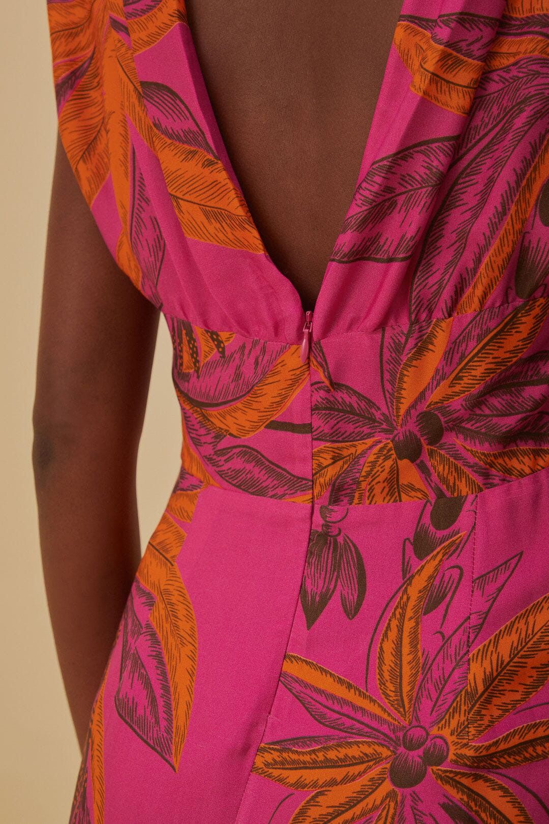 Farm Rio Farm Rio Beach Forest Viscose Maxi Dress, Size XS Size XS / US 0-2 / IT 36-38 - 6 Thumbnail