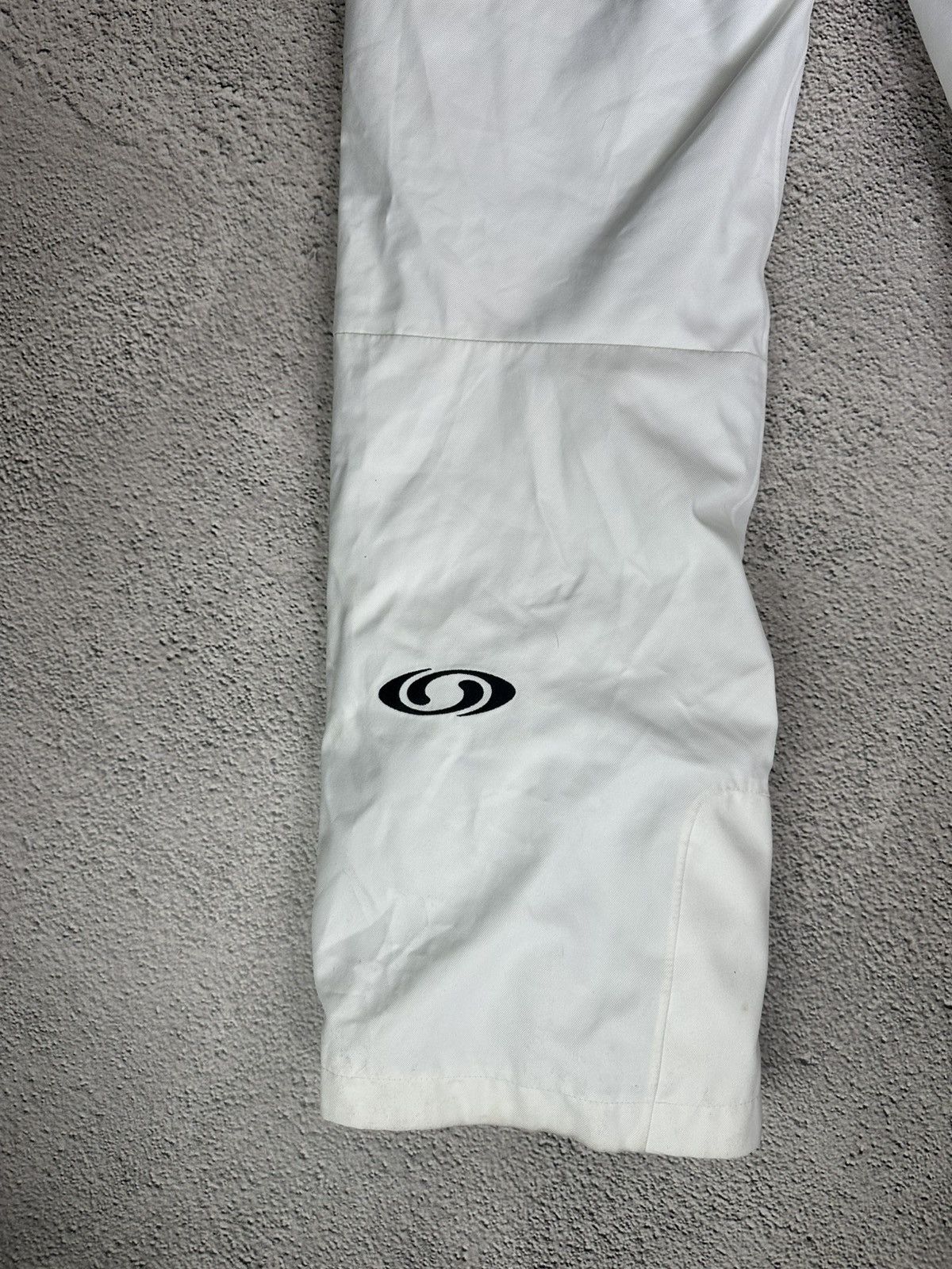 Salomon × Vintage Woman’s Salomon Clima Pro White Ski Shell Snow Pants Size 34" / US 12 / IT 48 - 14 Thumbnail