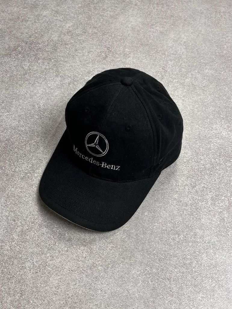 Mercedes-Benz × Vintage Vintage Mercedes Benz Embroidery Racing F-1 Cap Os Size ONE SIZE - 1 Thumbnail