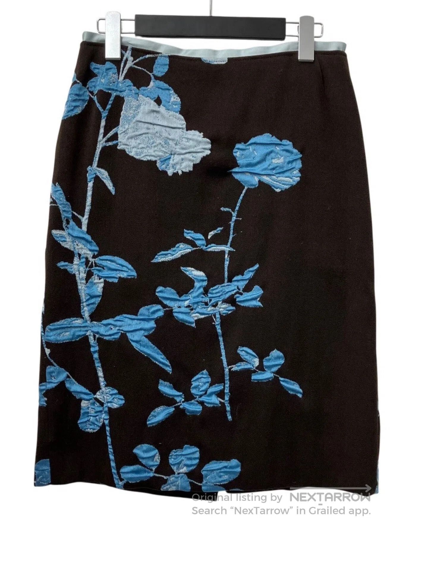 Dries Van Noten Dries van Noten Jacquard Embroidered Skirt. Size 35" - 1 Thumbnail