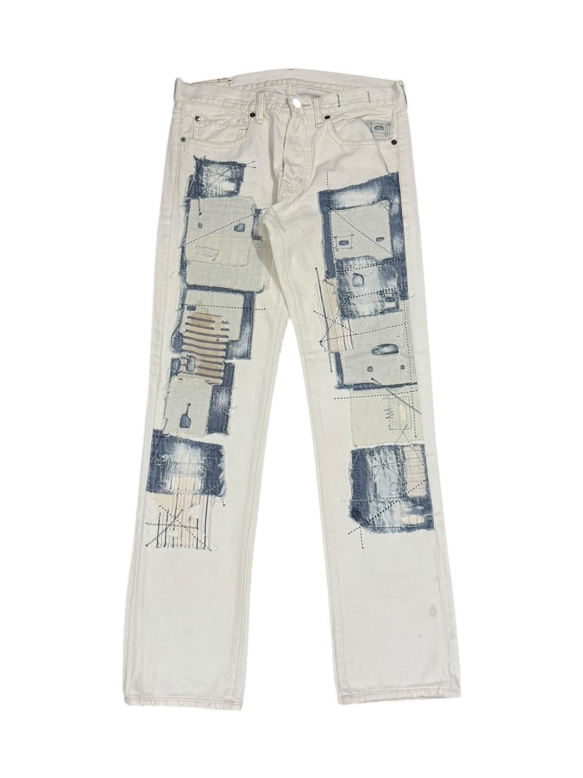 Denim & Supply Ralph Lauren Denim & Supply Ralph Lauren Patchwork pants Size US 32 / EU 48 - 1 Thumbnail