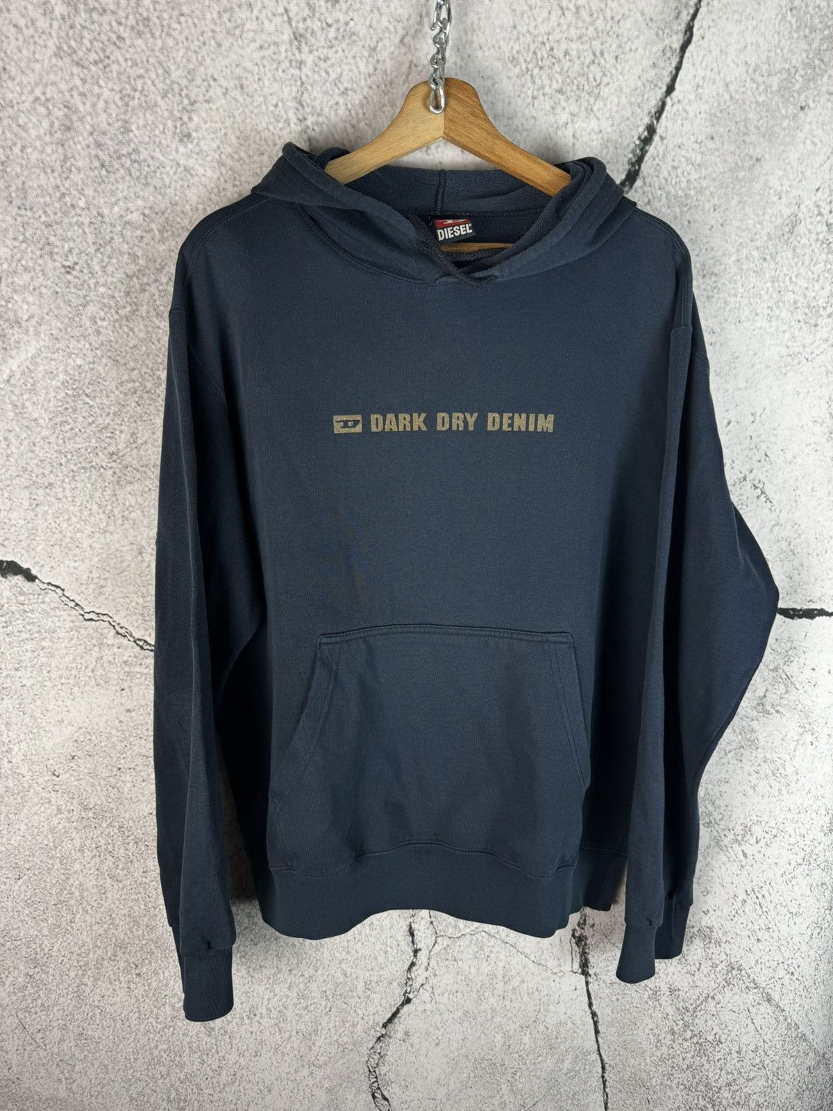 Diesel Vintage Diesel Y2K Archive Hoodie Streetwear Size US XL / EU 56 / 4 - 1 Thumbnail