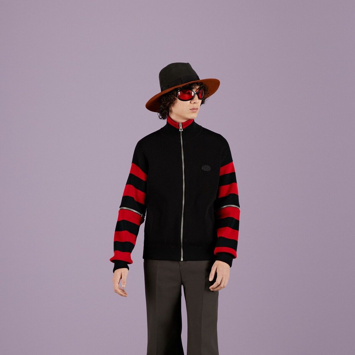 Gucci o1s1wg110925 Cotton Bomber With Detachable Sleeves Size US M / EU 48-50 / 2 - 7 Thumbnail