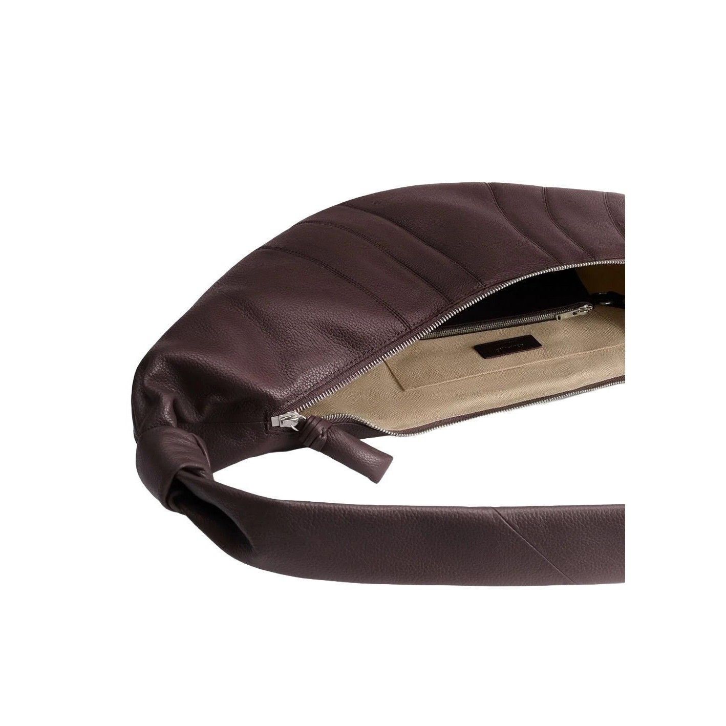 Lemaire LEMAIRE Croissant Large TIRAMISU Smooth Leather Crossbody Ba Size ONE SIZE - 3 Thumbnail
