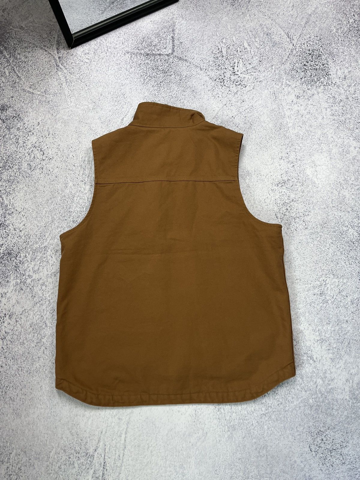Carhartt Carhartt Duck Vest Sherpa Lined Streetwear Hype Men’s Size M Size US M / EU 48-50 / 2 - 10 Thumbnail