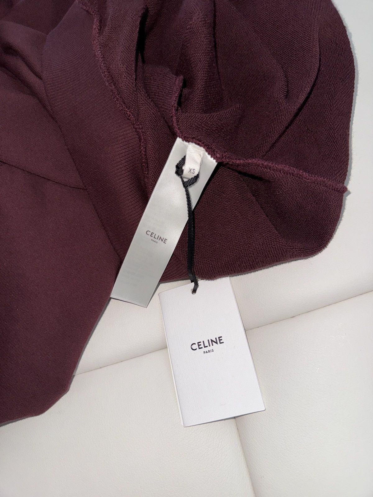 Celine Celine logo hoodie Size XS / US 0-2 / IT 36-38 - 4 Thumbnail