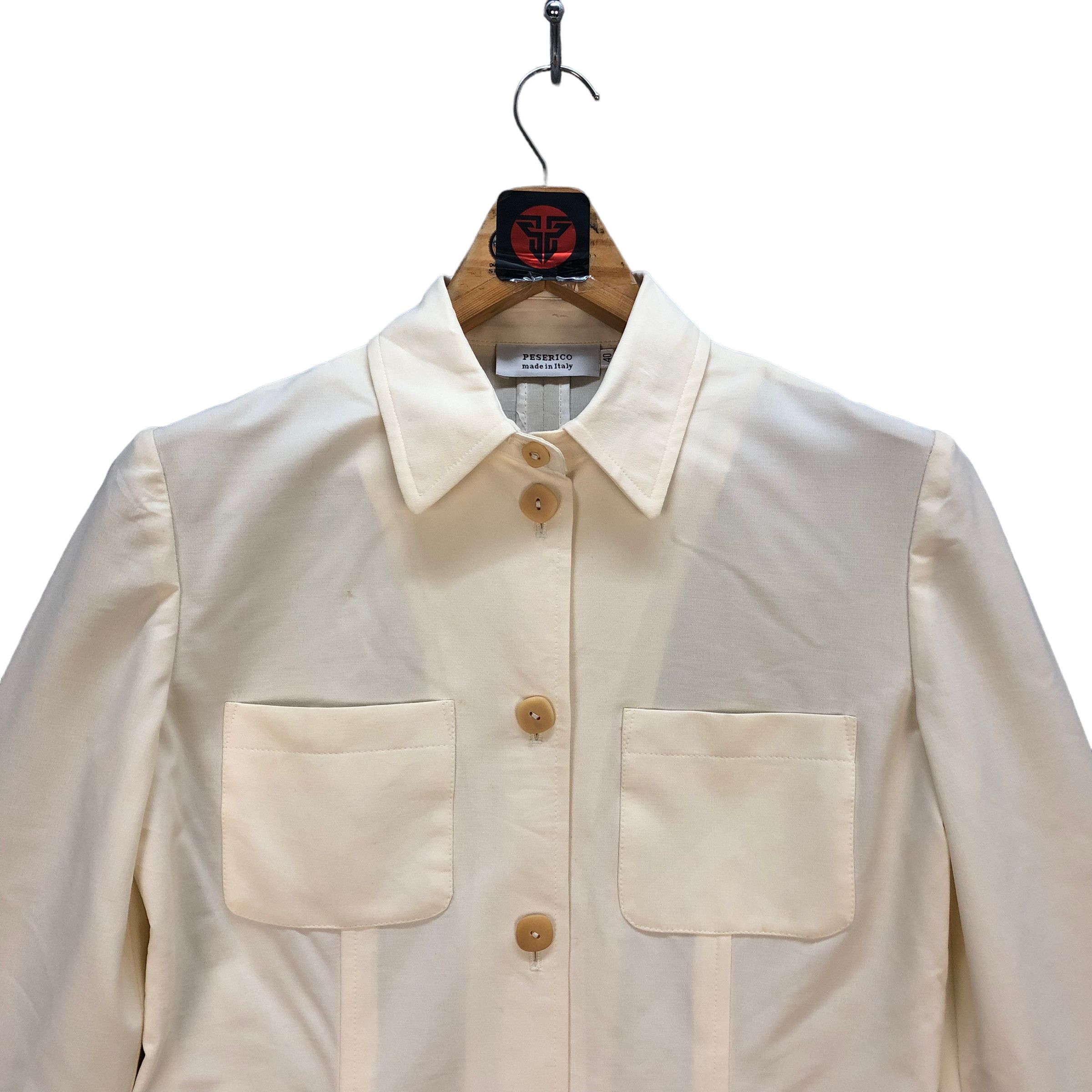 Japanese Brand PESERICO COAT JACKET #7427-145 Size S / US 4 / IT 40 - 2 Thumbnail
