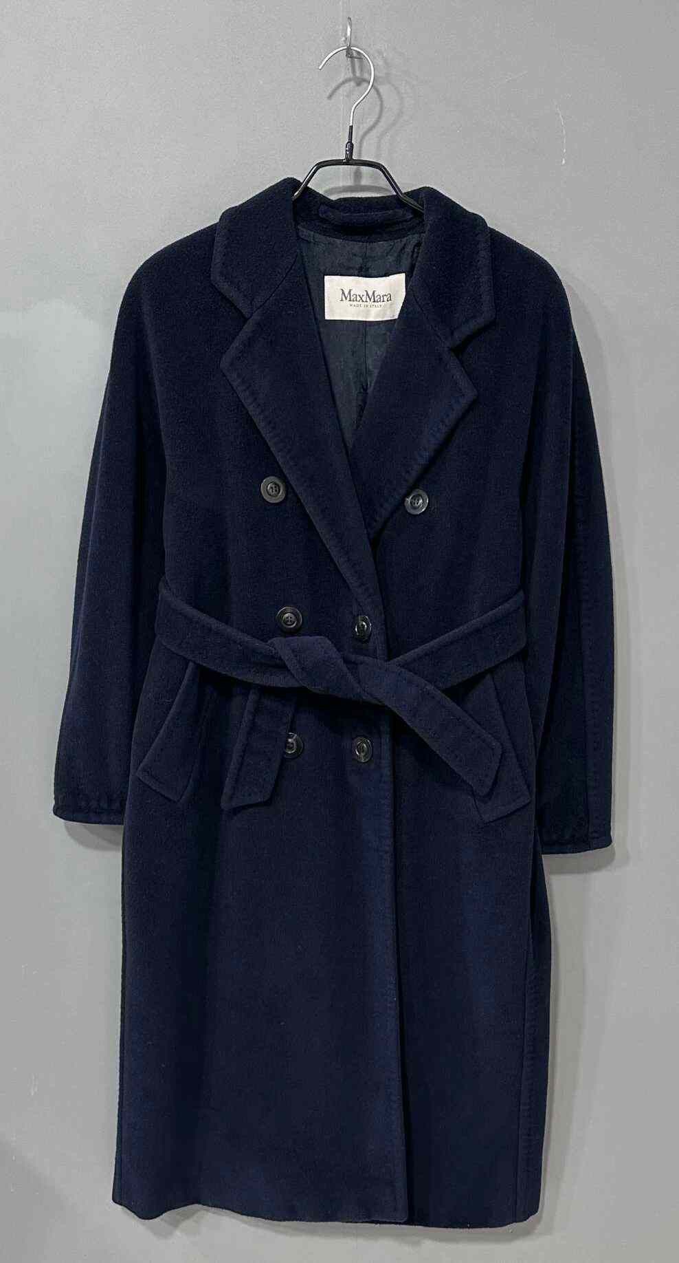 Max Mara Max Mara Long Blue Coat XS Women Size XS / US 0-2 / IT 36-38 - 1 Thumbnail