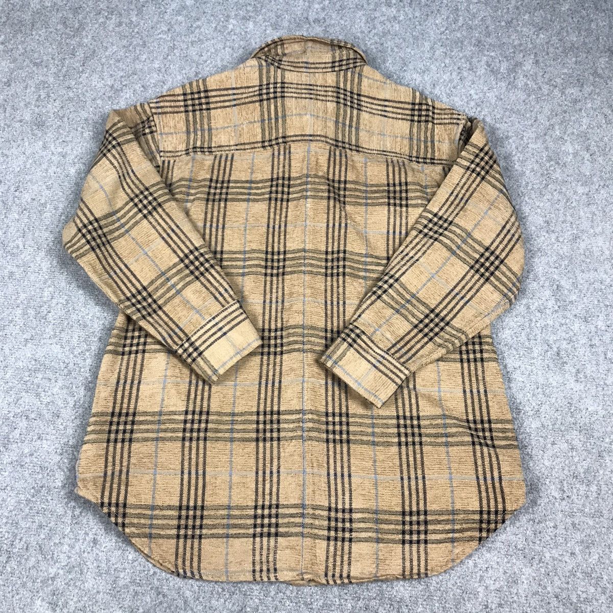 Japanese Brand IENA MADE IN JAPAN FLANNEL CHECK STYLE BUTTON JACKET Size L / US 10 / IT 46 - 5 Thumbnail