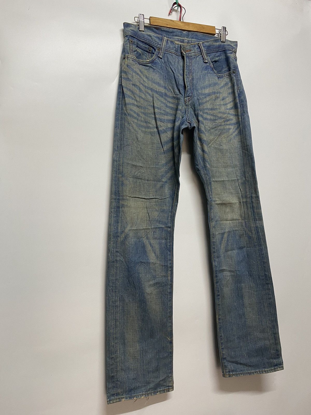 Designer × Japanese Brand GLHEART Japanese Brand Distressed Denim Jeans Limited Editio Size US 34 / EU 50 - 3 Thumbnail