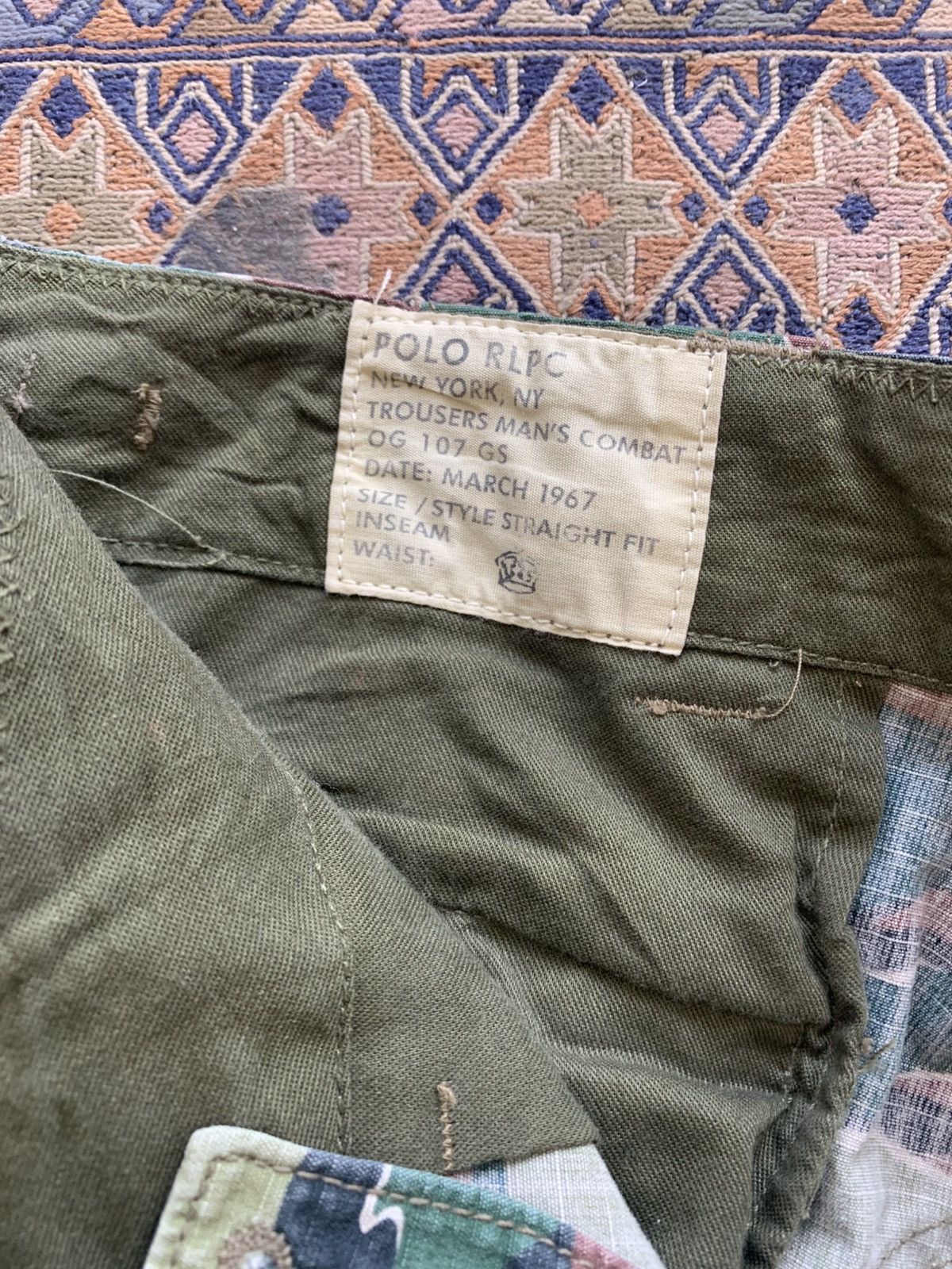 Polo Ralph Lauren Polo Ralph Lauren Camo Trousers Size US 38 / EU 54 - 4 Thumbnail