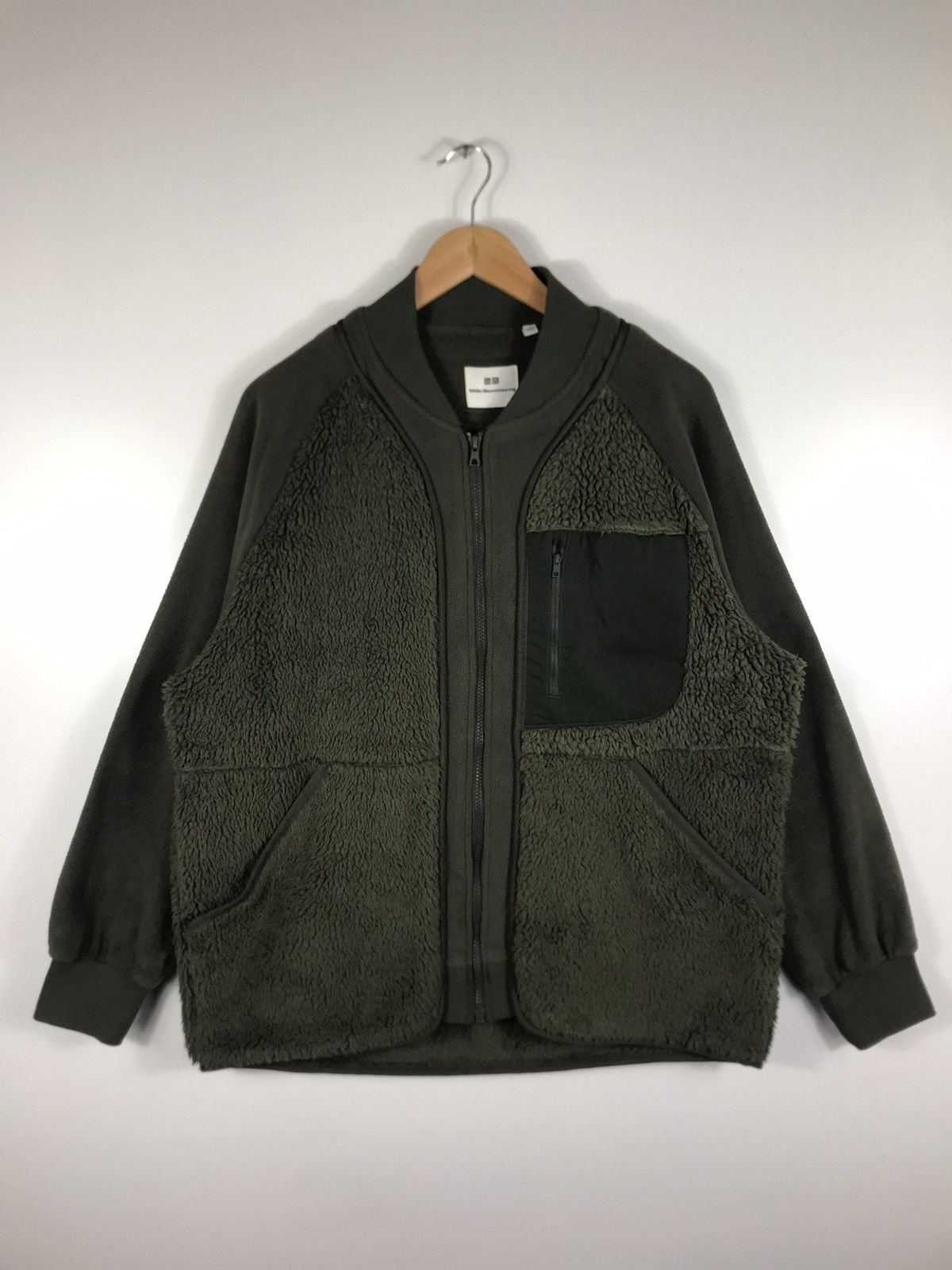 Uniqlo × White Mountaineering 🌟White Mountaineering Deep Pile Fleece Jacket Size US L / EU 52-54 / 3 - 1 Thumbnail