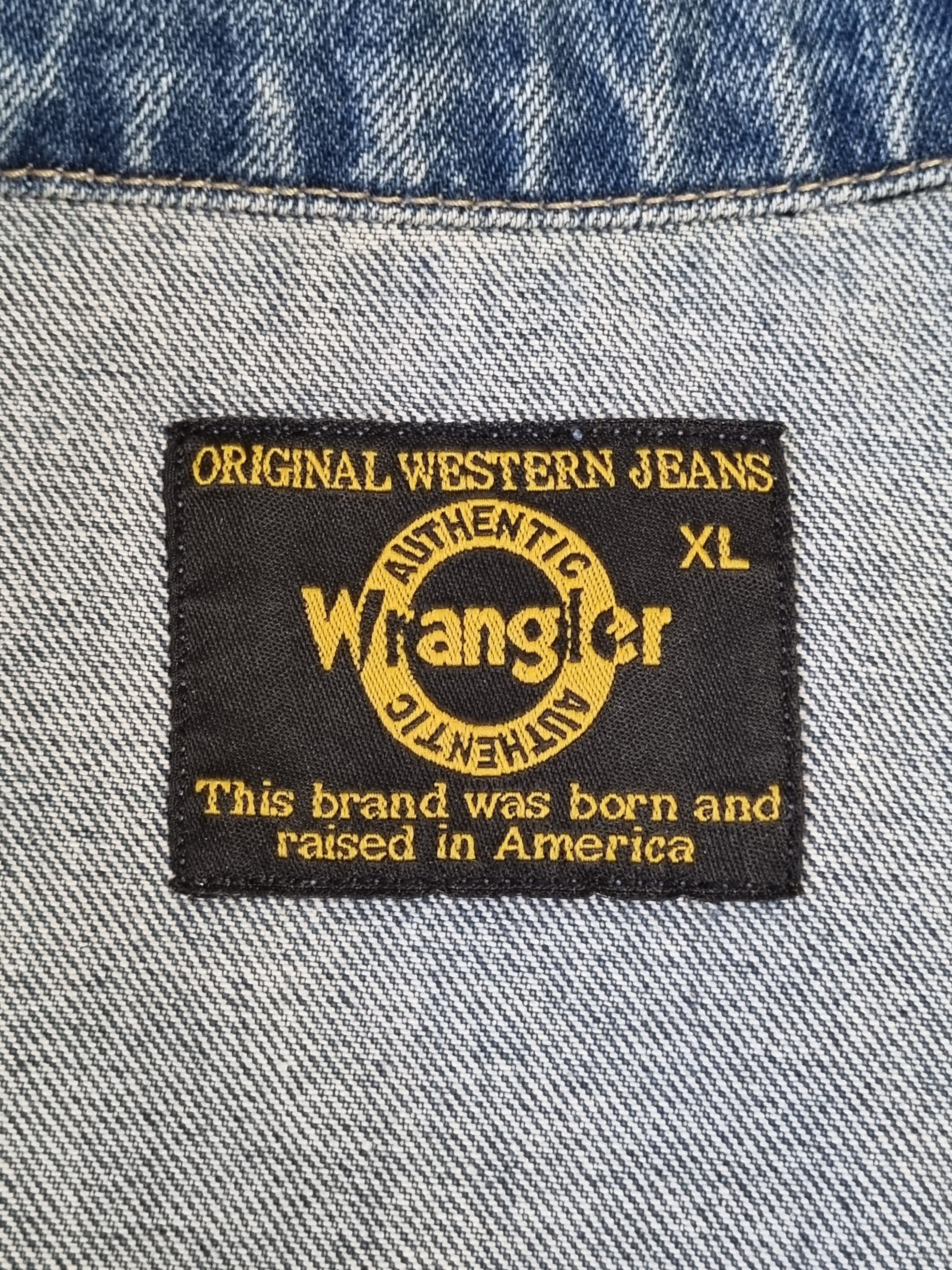 Wrangler Vintage 90's Wrangler Denim USA Jacket Size US XL / EU 56 / 4 - 7 Thumbnail