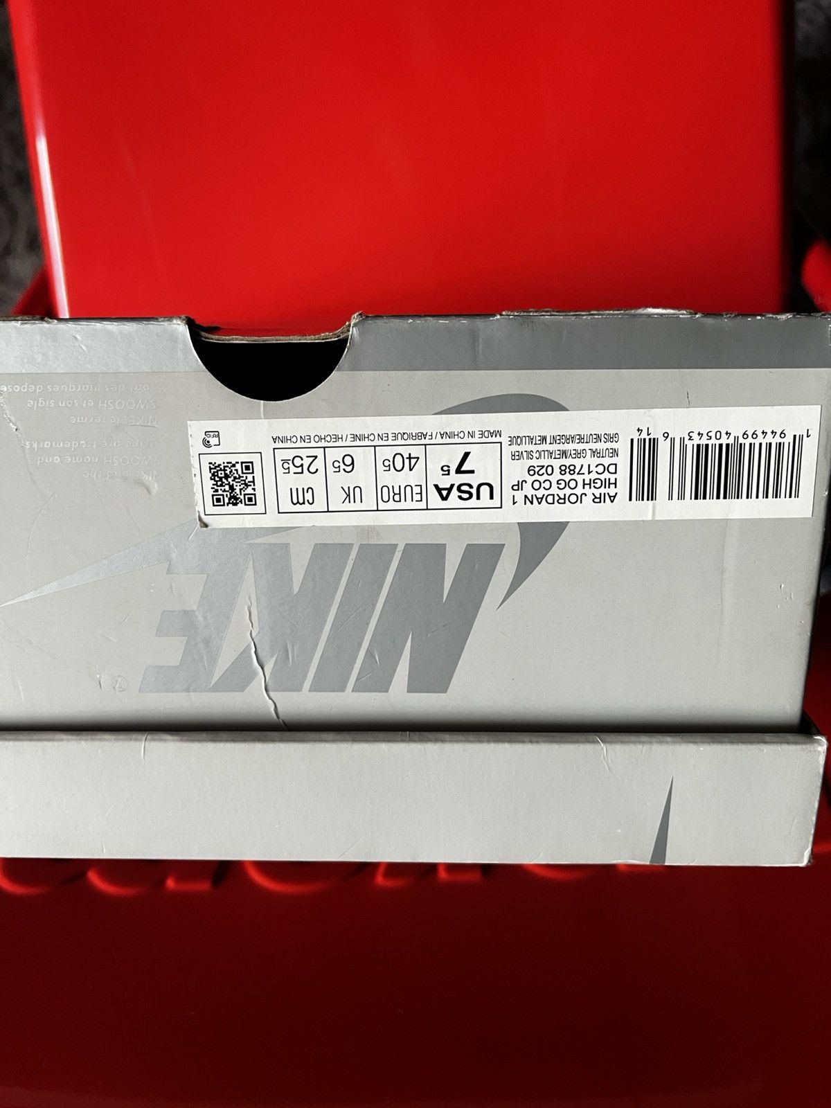 Jordan Brand × Nike Nike Jordan 1 CO.JP 2020 size 7.5 Size US 7.5 / EU 40-41 - 7 Thumbnail