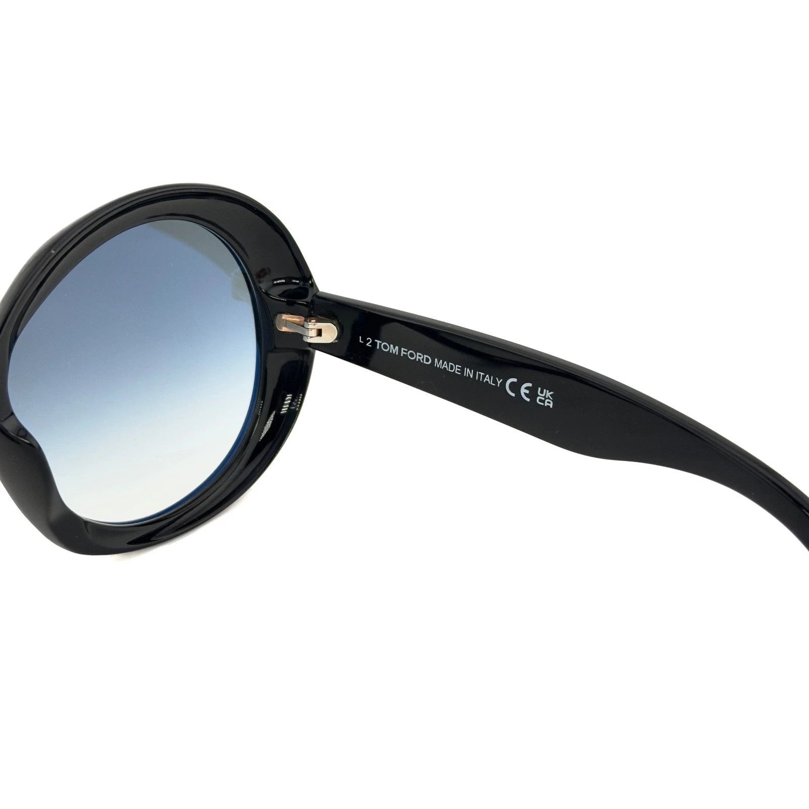 Tom Ford TOM FORD ANNABELLE TF1010 01B Black Sunglass 1010 FT1010 Size ONE SIZE - 7 Thumbnail
