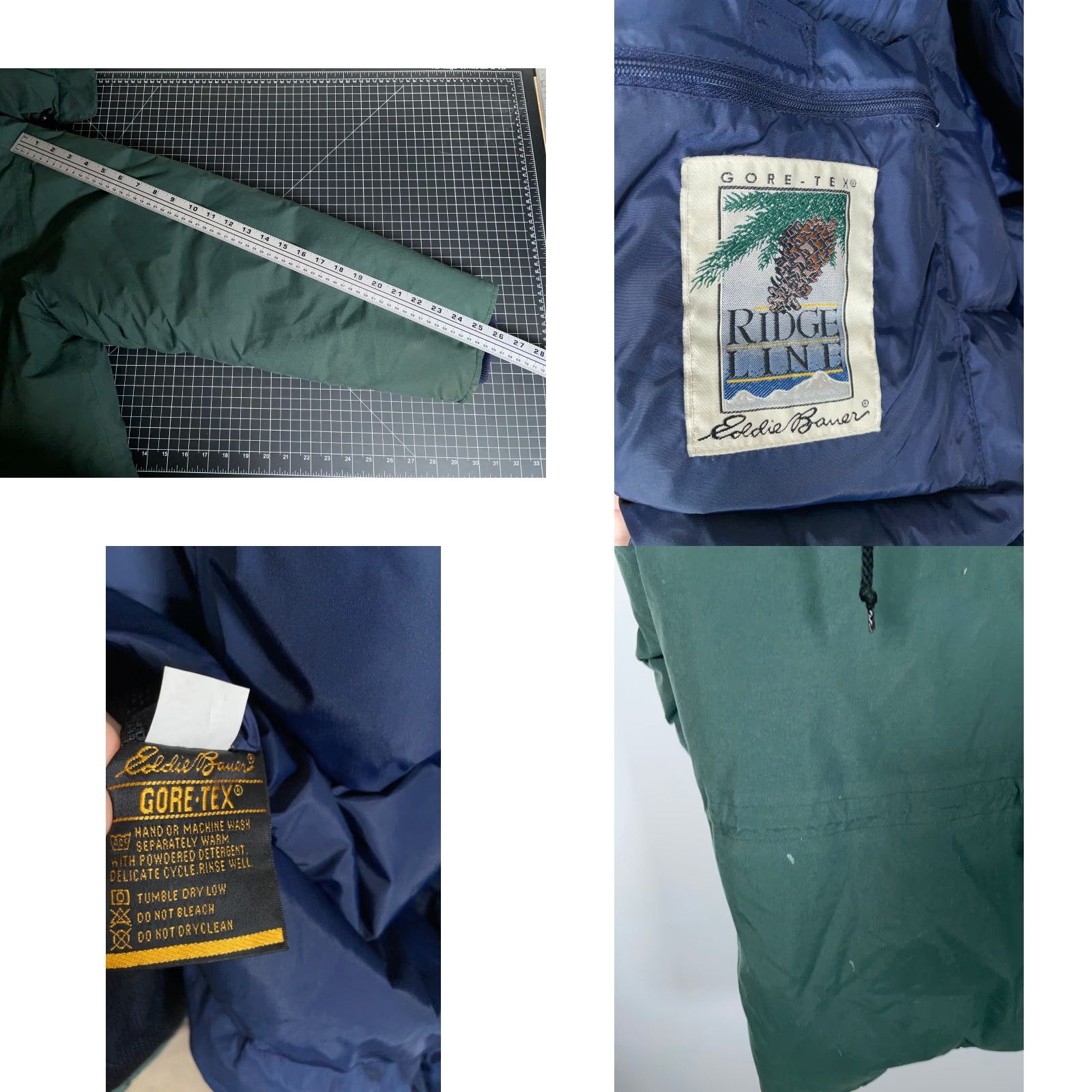 Eddie Bauer Eddie Bauer Goose Down Parka Jacket Men's Large Green Insulated Outdoor Hooded Gore-Tex Size US L / EU 52-54 / 3 - 8 Thumbnail