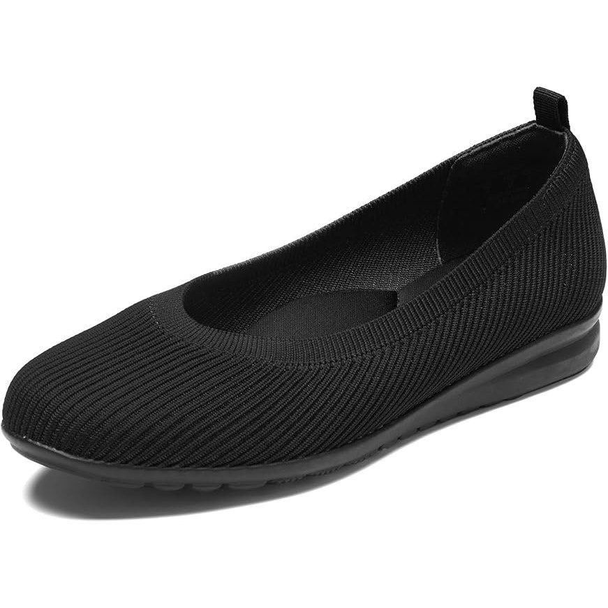 Other Zurin Women's Size 8 Black Breathable Slip-On Comfort Flats Size US 8 / IT 38 - 1 Thumbnail