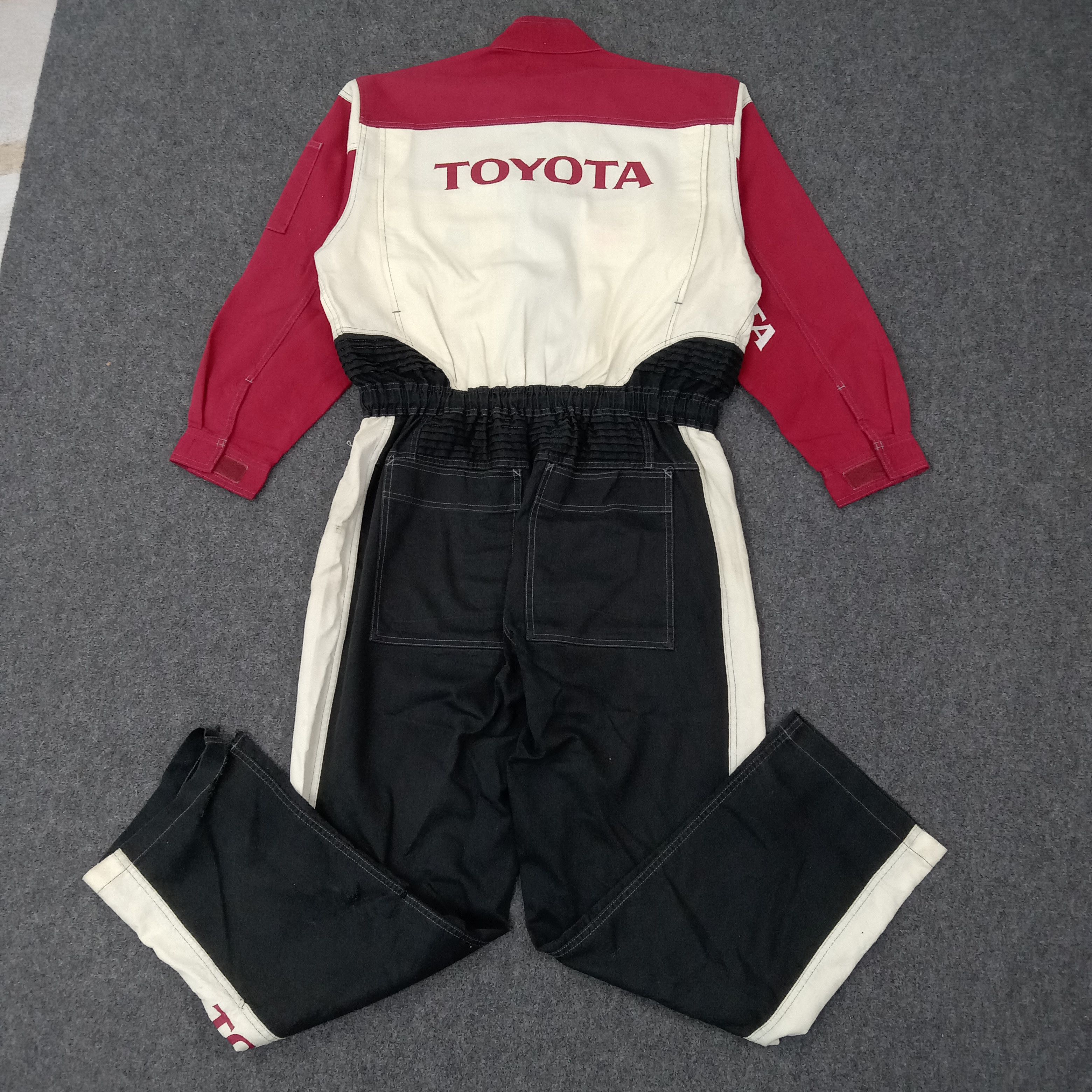 Japanese Brand Toyota Tecno Motorsports Workwear Coverall C261N28 Size US L / EU 52-54 / 3 - 1 Thumbnail