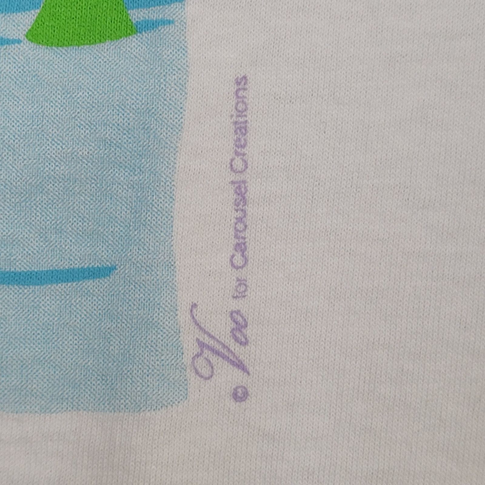 Fruit Of The Loom VTG 90s Ice Skating Polar Bear Shirt Small 18x25 White USA Size US S / EU 44-46 / 1 - 5 Thumbnail