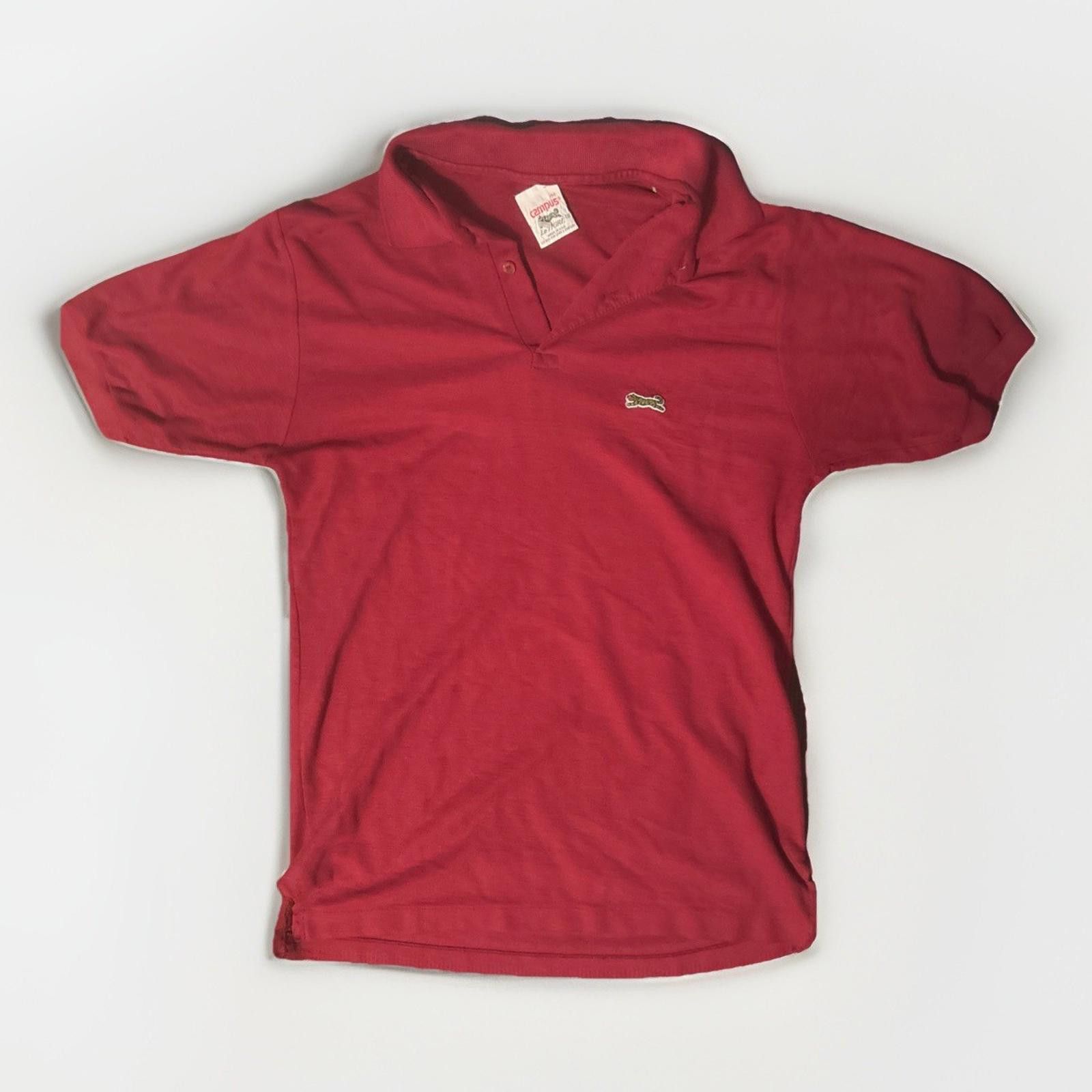 Le TIGRE VTG Le Tigre Red Polo Shirt Men’s L Green Logo Vintage Size US L / EU 52-54 / 3 - 1 Thumbnail