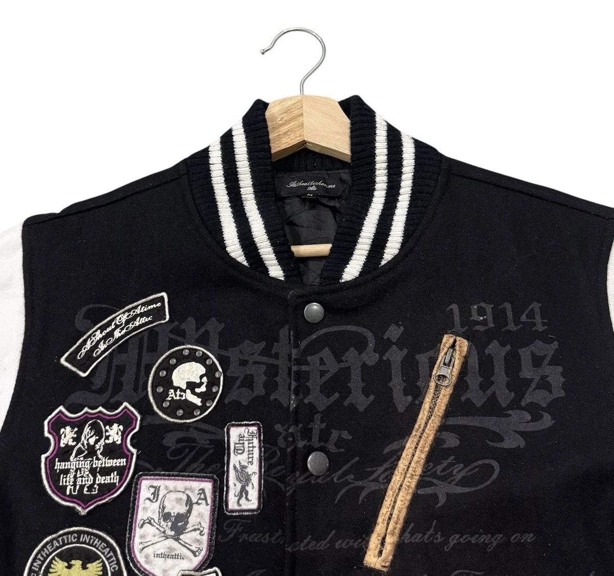 In The Attic Vintage In The Attic Homme Seditionaries Varsity Jacket Size US M / EU 48-50 / 2 - 6 Thumbnail