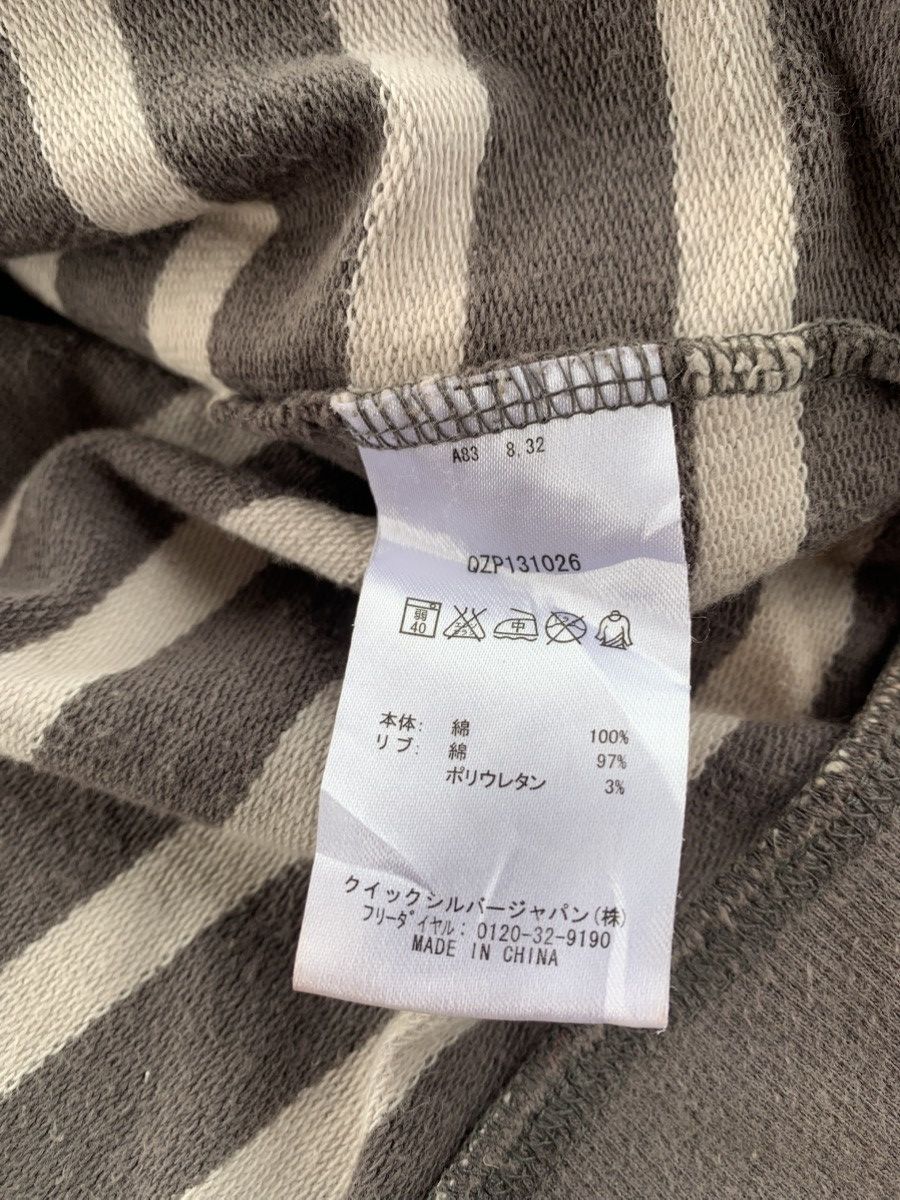 Quiksilver Quiksilver Sunfaded Stripe Disstressed Zip Up Jacket Hoodie Size US XL / EU 56 / 4 - 12 Thumbnail